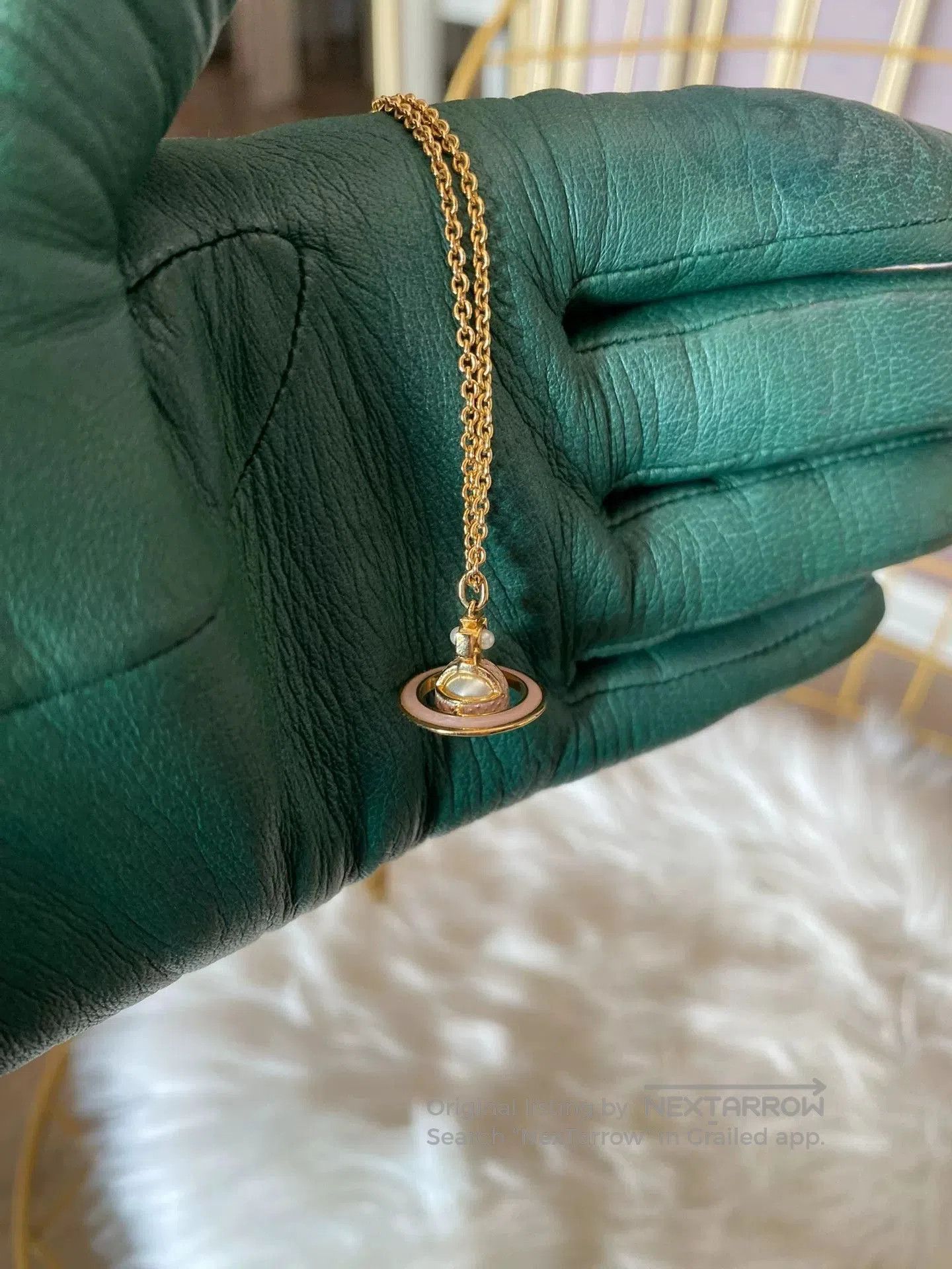 Vivienne Westwood Vivienne Westwood Small Pearl Pink Orb Necklace. Size ONE SIZE - 2 Thumbnail