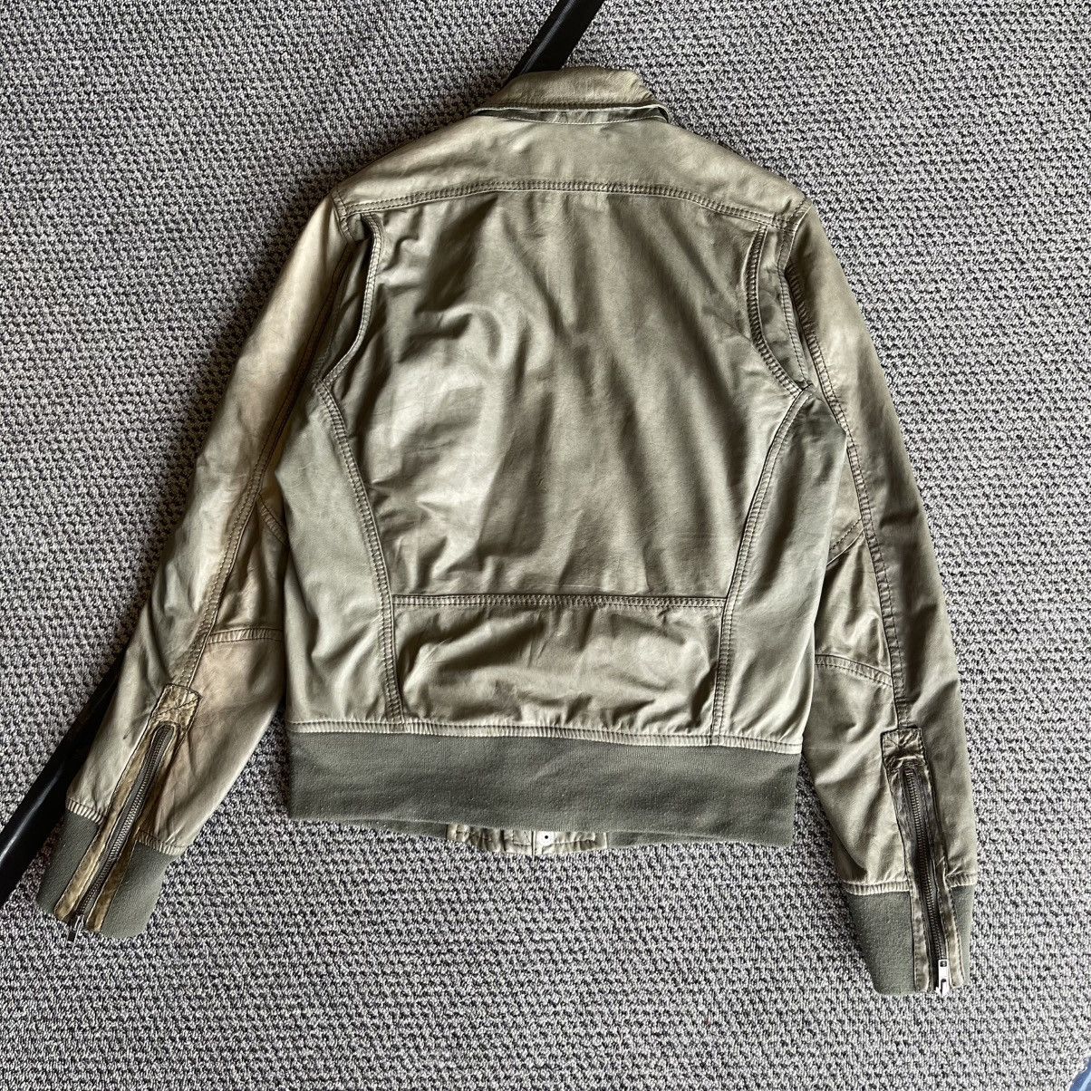 Diesel Diesel Leather Jacket Classic Vintage Prefer Size S to M Size US M / EU 48-50 / 2 - 15 Thumbnail