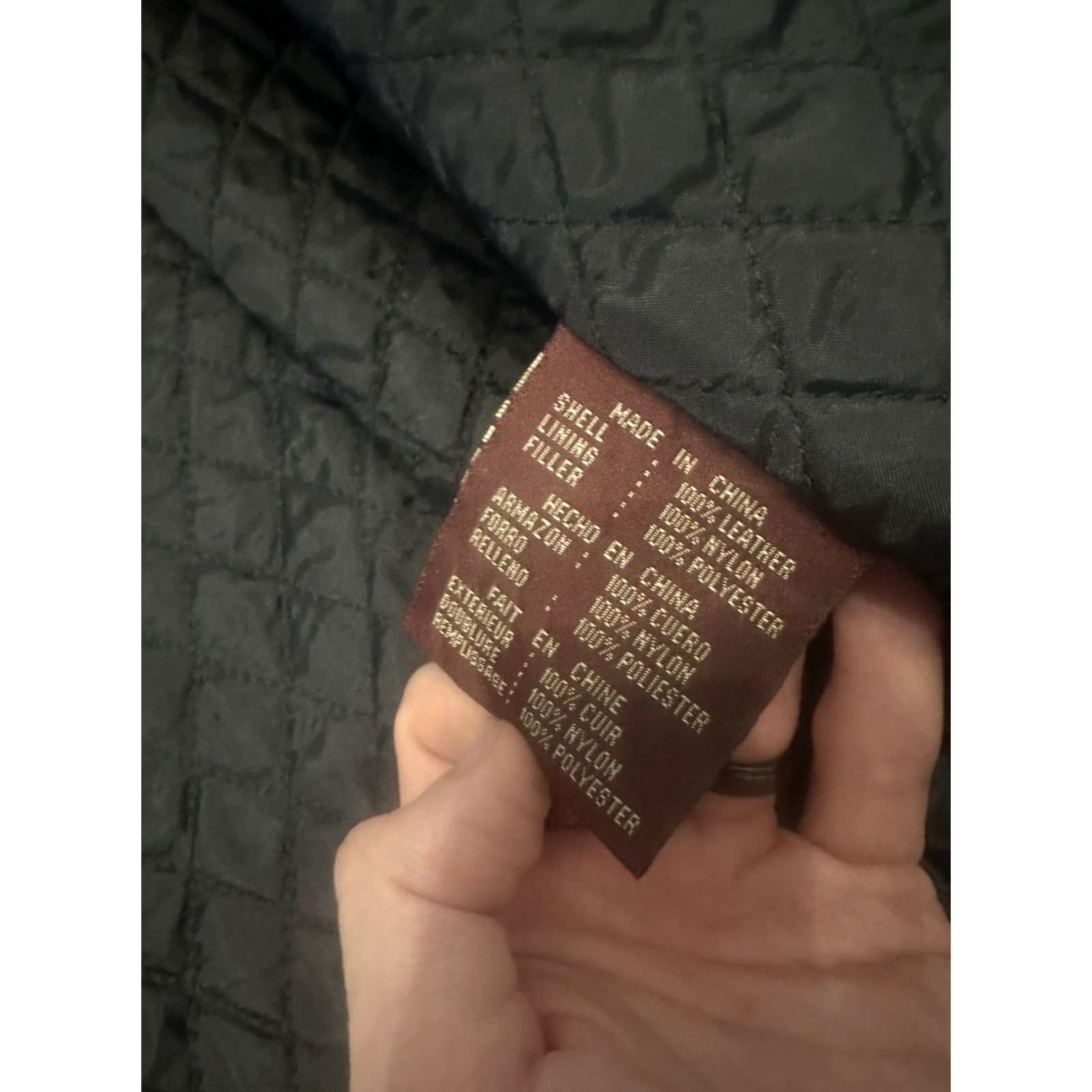 Vintage VINTAGE American Classics Full Zip Insulated Leather Jacket XL Black Motorcycle Coat Mens Size US XL / EU 56 / 4 - 5 Thumbnail