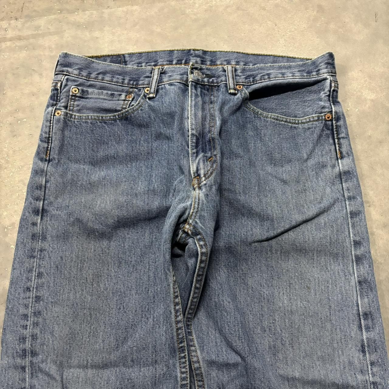 Levi's × Vintage Crazy Vintage Y2K/2000s Grunge Medium Wash Levi’s Denim Jeans! Size US 36 / EU 52 - 5 Thumbnail