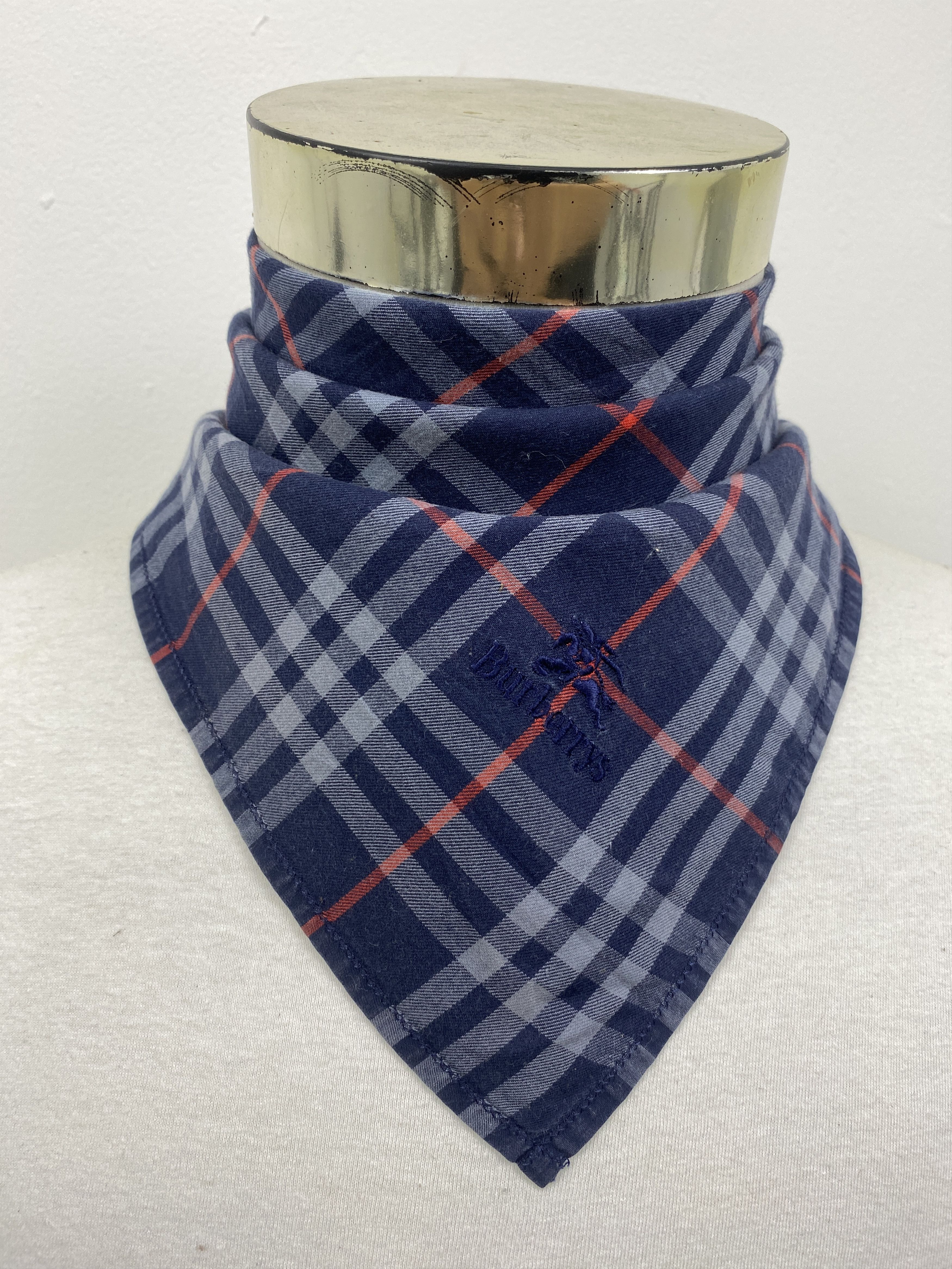 Burberry × Vintage Burberrys Handkerchief / Bandana / Neckerchief HKC0222 Size ONE SIZE - 1 Thumbnail