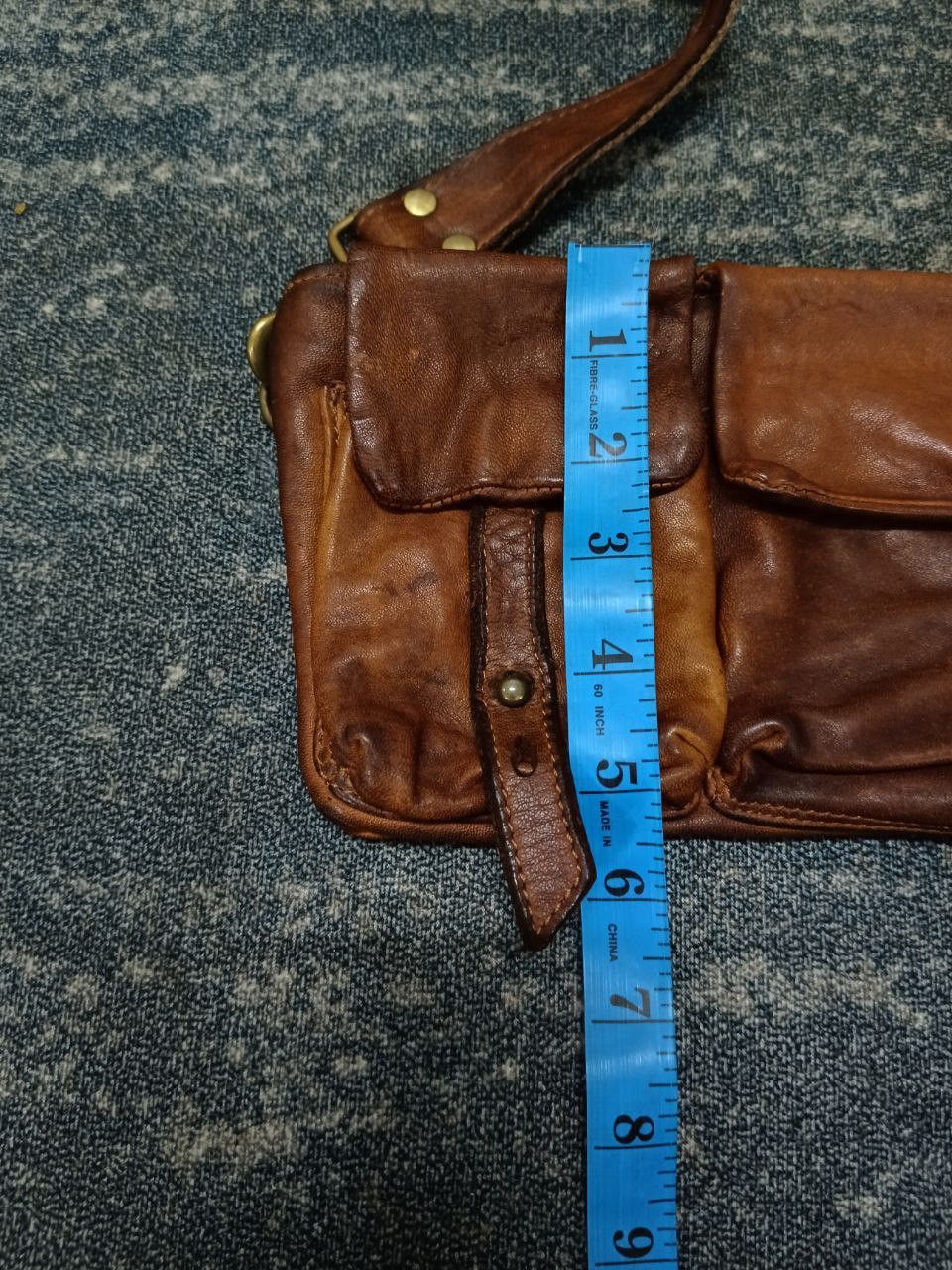 Creed SiCK🔥PATINA LEATHER CREED SLING/CROSSBODY Size ONE SIZE - 5 Thumbnail