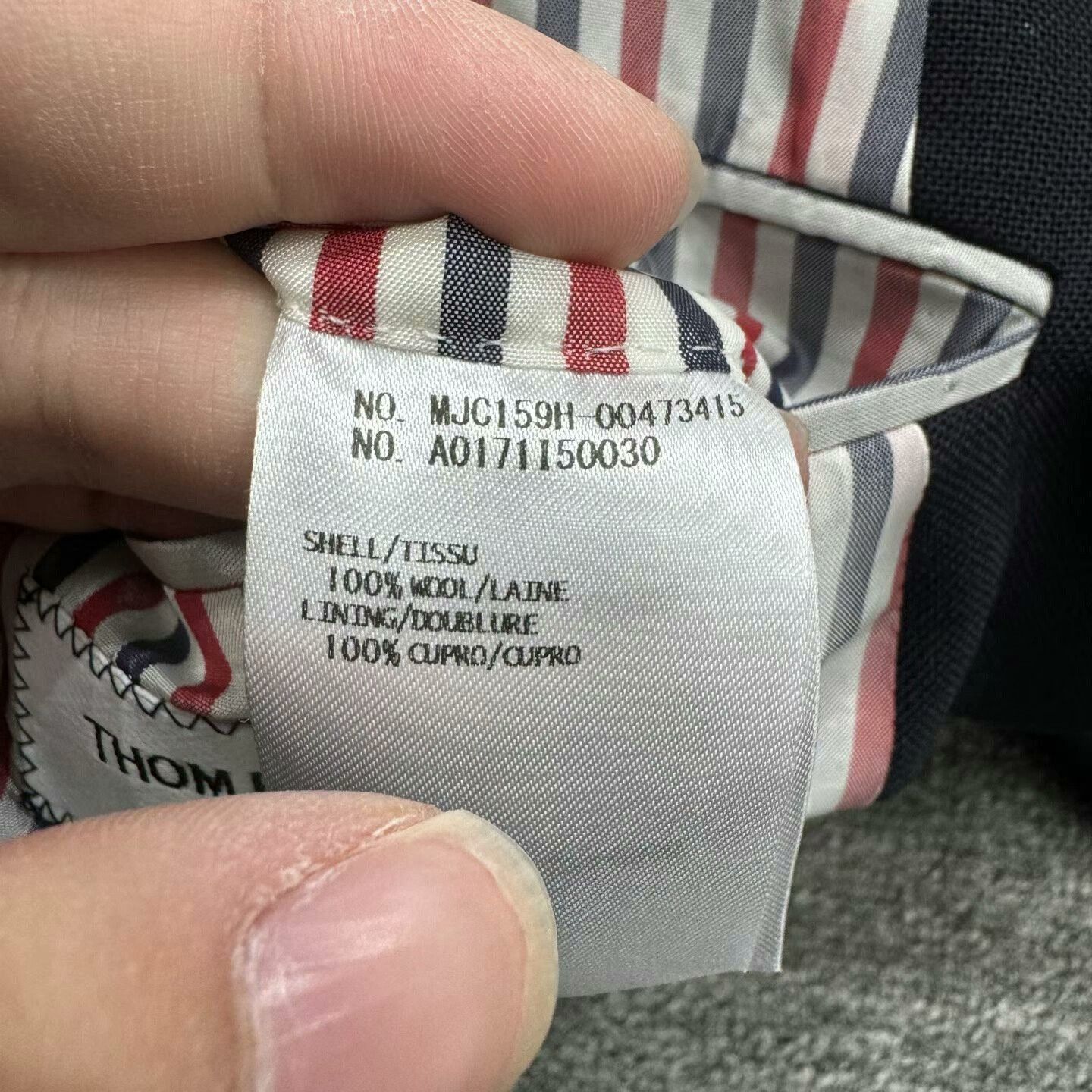 Thom Browne thom browne wool suit jacket size 4. Size US M / EU 48-50 / 2 - 5 Thumbnail