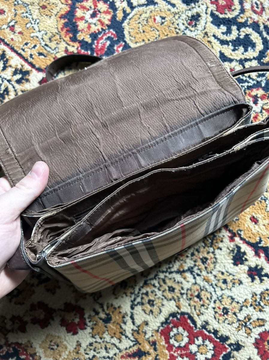 Burberry × Vintage Vintage burberry nova check shoulder bag Size ONE SIZE - 11 Thumbnail