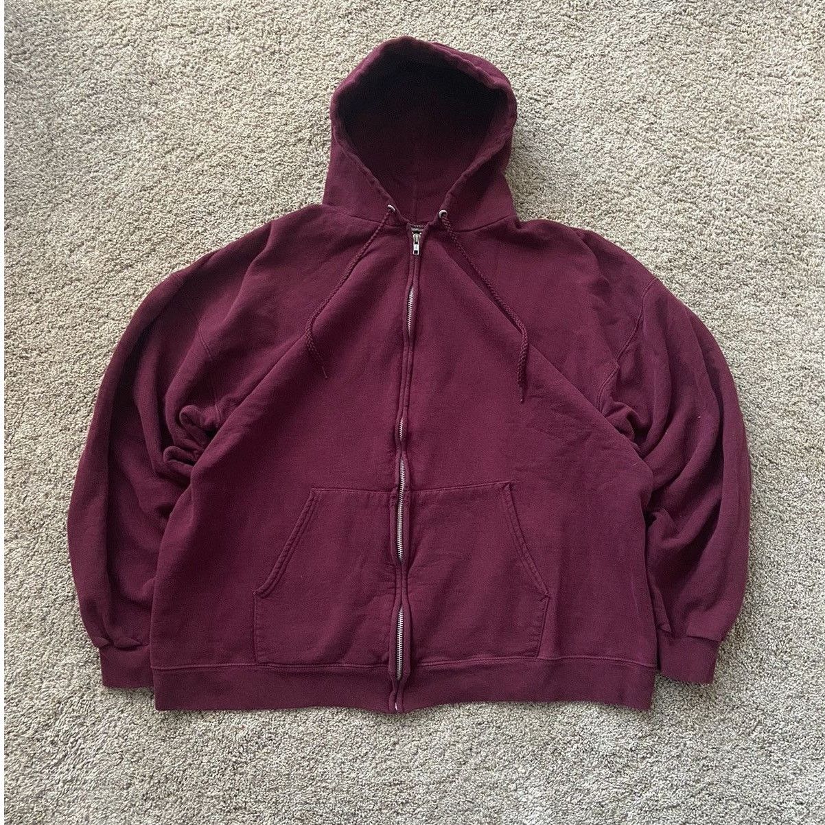Vintage Crazy Vintage Boxy Heavy Weight Early Y2K Thick Sweatshirt Size US XL / EU 56 / 4 - 1 Thumbnail