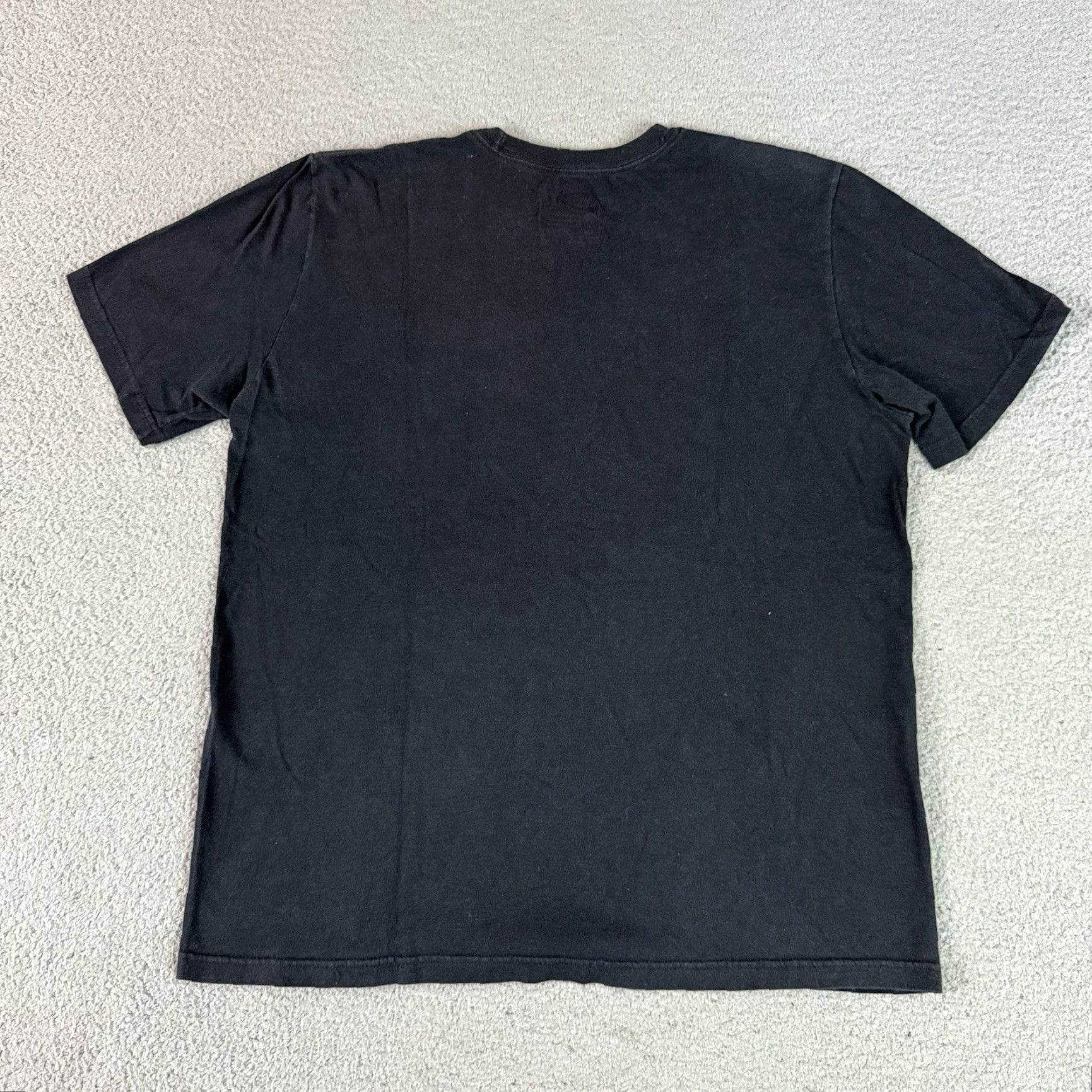 Nike VINTAGE Nike T Shirt Adult XL Black Pocket Logo Cotton Casual Everyday Essential Swoosh Mens Size US XL / EU 56 / 4 - 5 Thumbnail