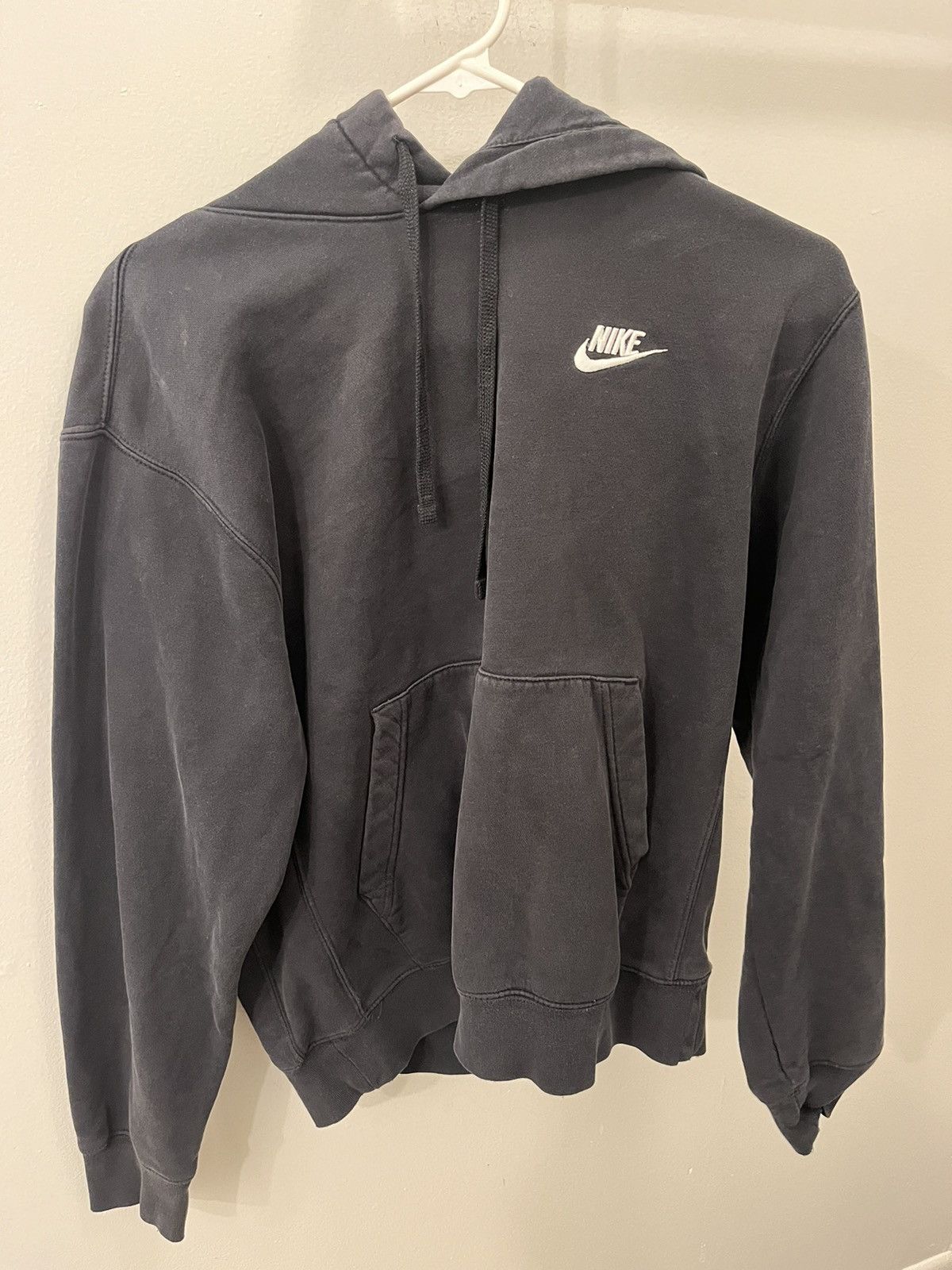 Nike washed black nike hoodie Size US S / EU 44-46 / 1 - 3 Thumbnail