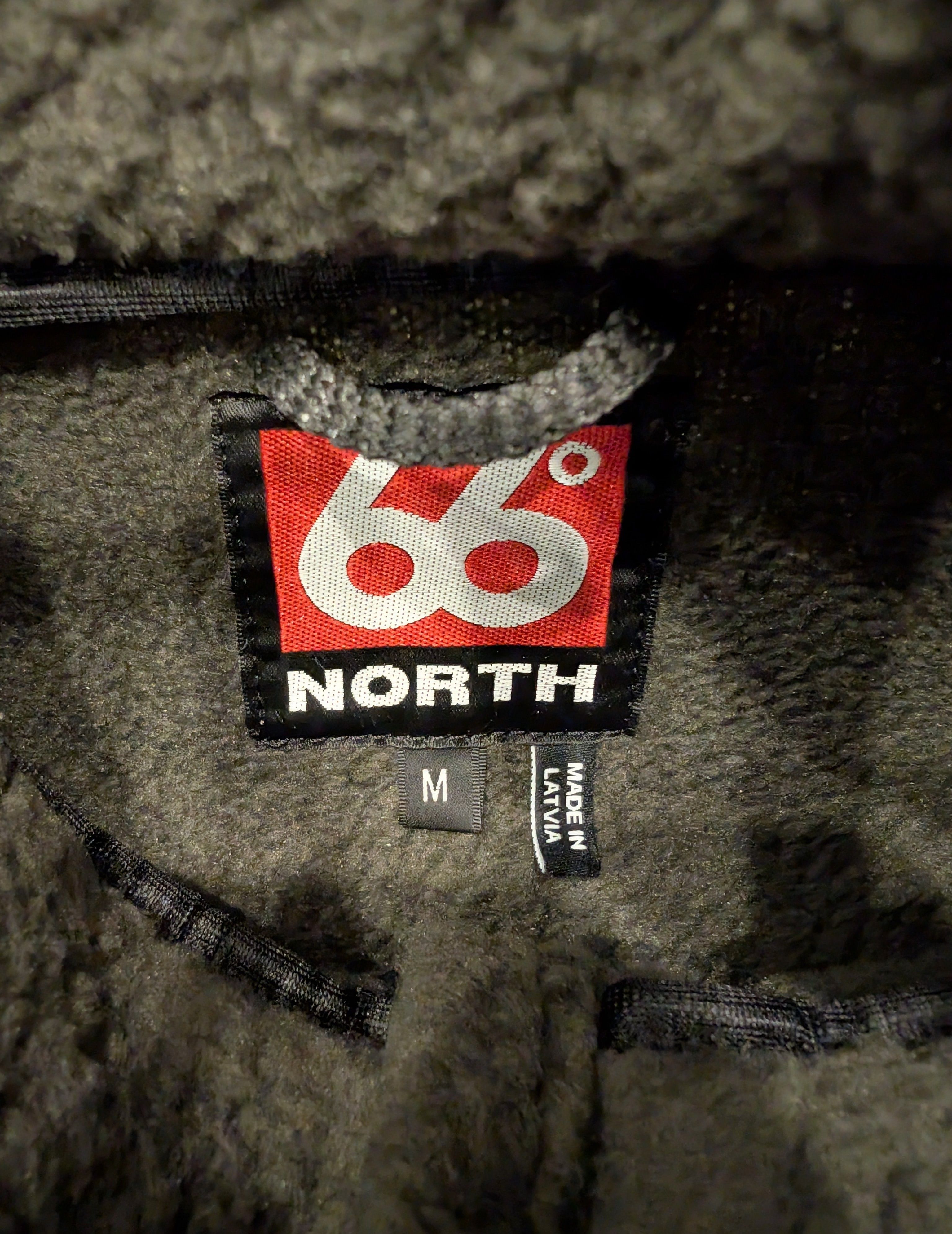 66 North Tindur Shearing Fleece Jacket Made in Latvia