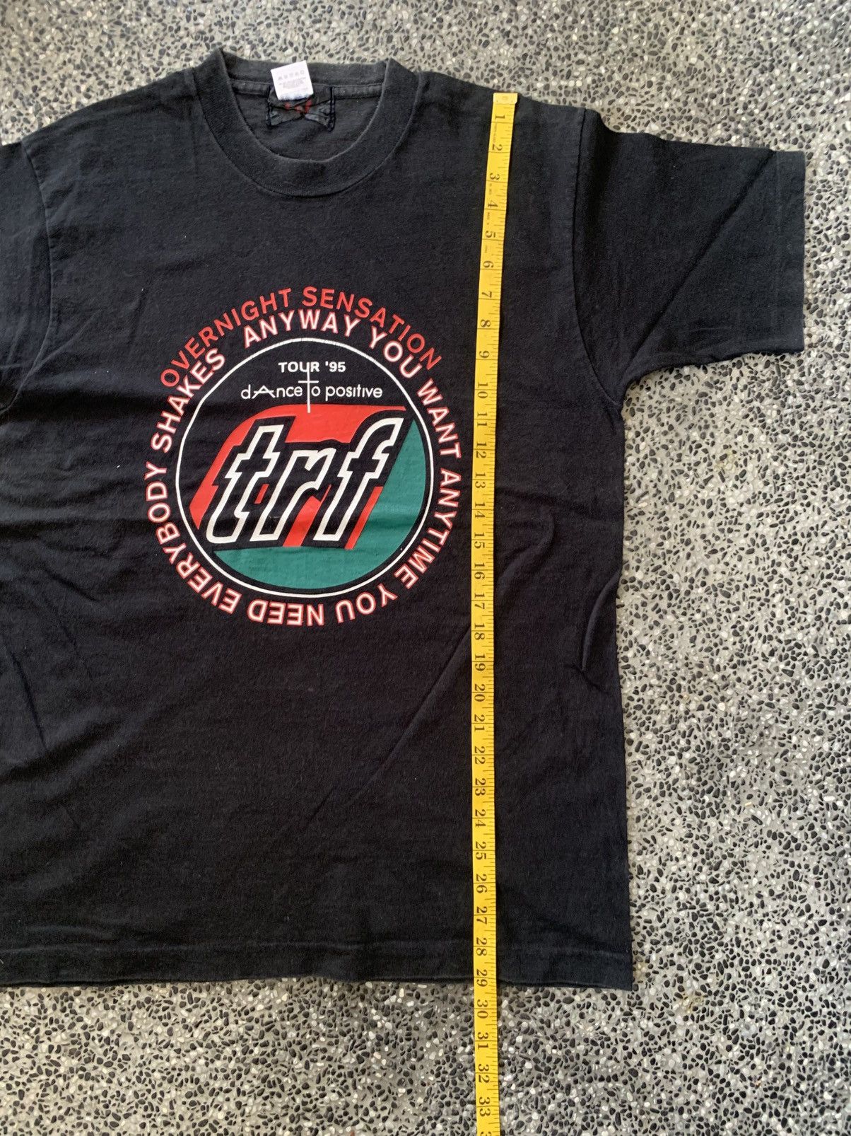 Band Tees Vintage 90s TRF Dance To Positive Techno Japan T shirt Size US L / EU 52-54 / 3 - 8 Thumbnail