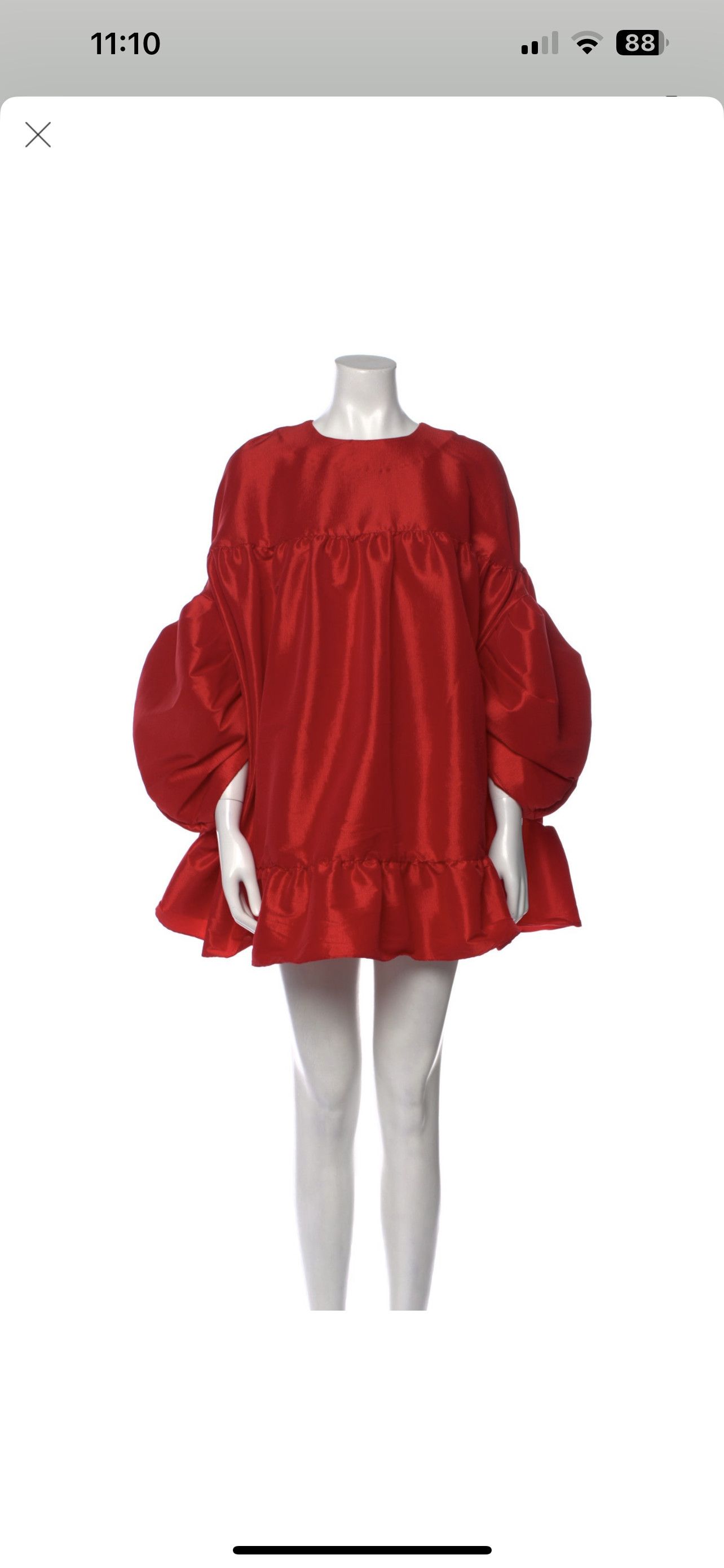 Other Kika Vargas Silk Mini Dress Size XS / US 0-2 / IT 36-38 - 1 Thumbnail