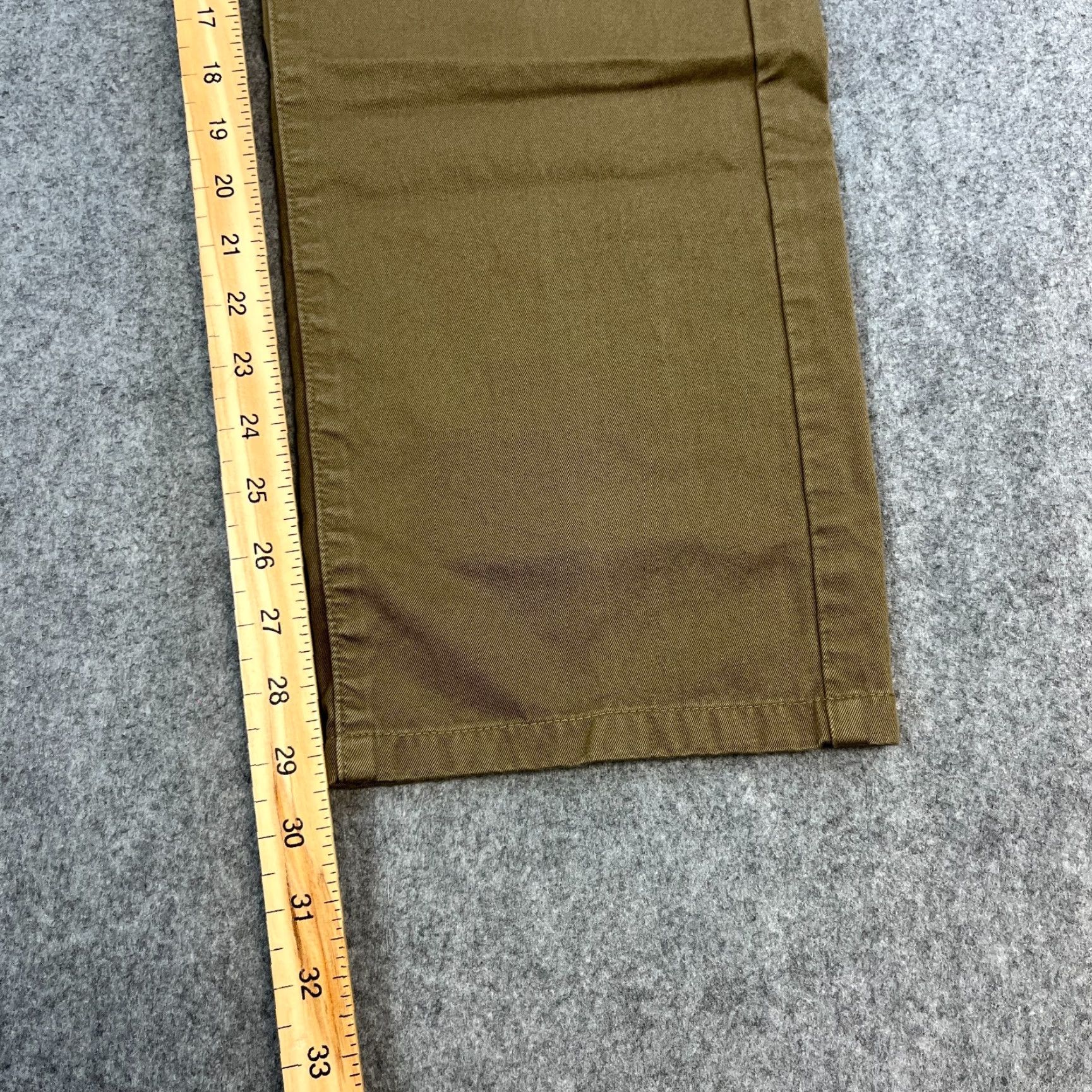 Hugo Boss HUGO BOSS Jeans Regular Straight 32 30 Khaki Brown Vintage 100% Cotton Denim Mens Size US 32 / EU 48 - 4 Thumbnail