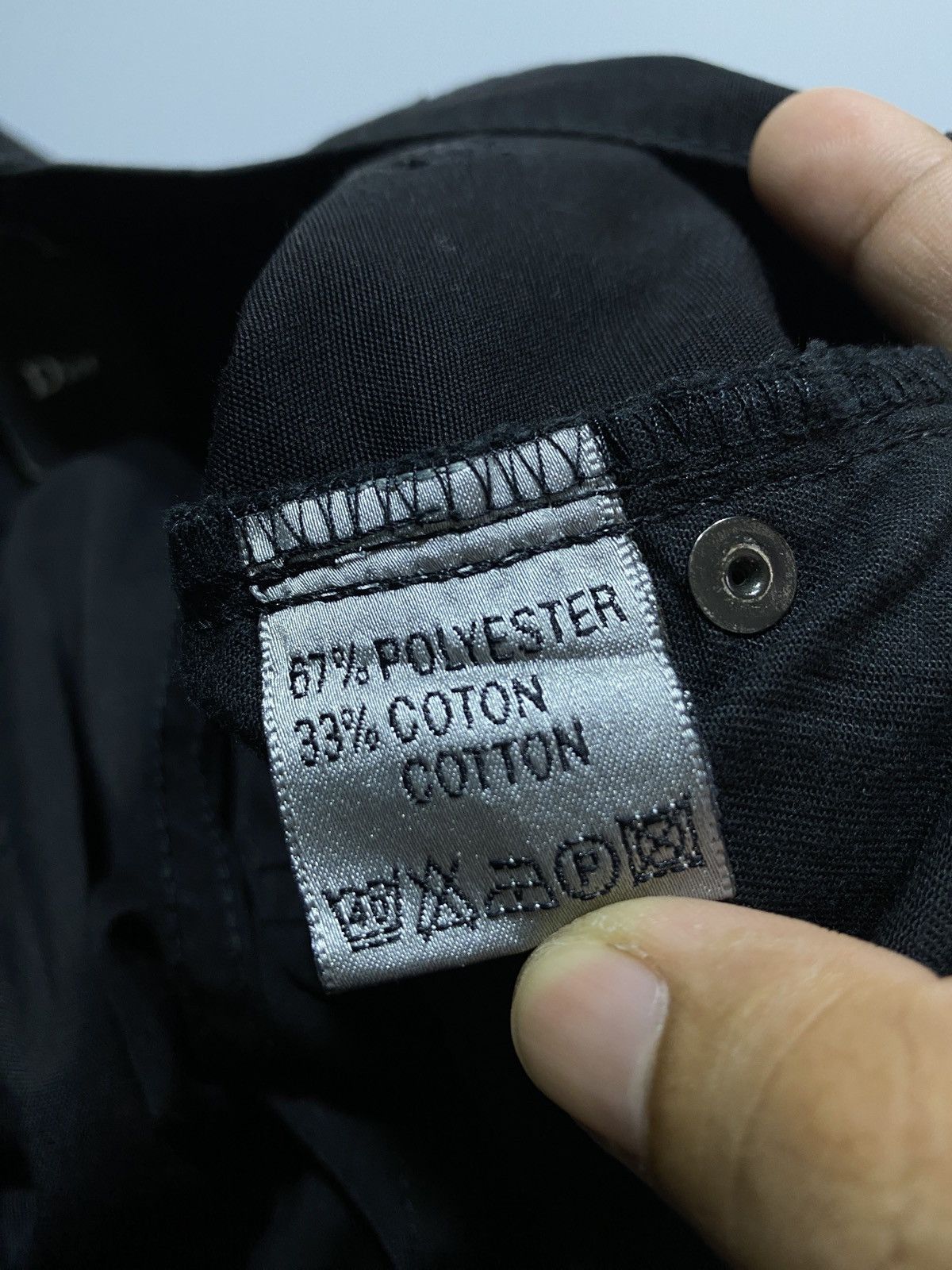 Dior Dior Homme 2006 Black Pants Size US 31 - 12 Thumbnail
