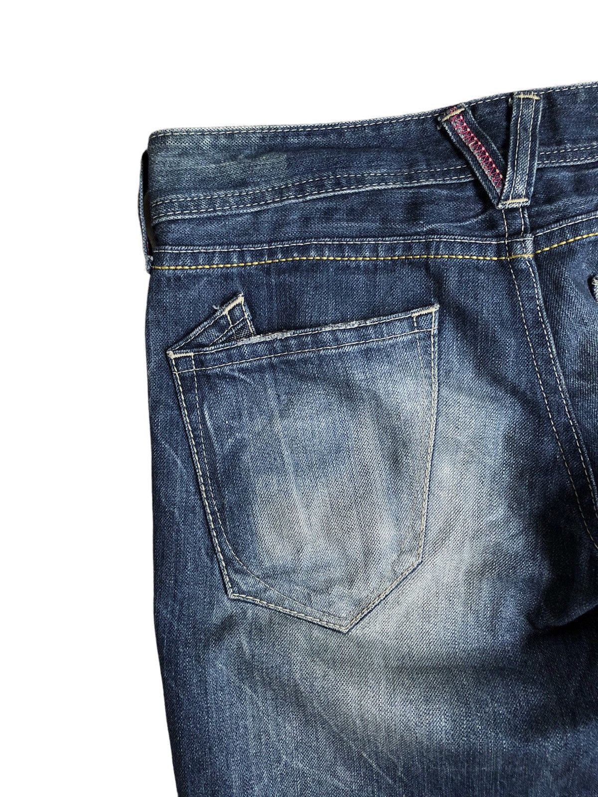 If Six Was Nine Vanquish studded distressed flared jeans Size US 31 - 9 Thumbnail