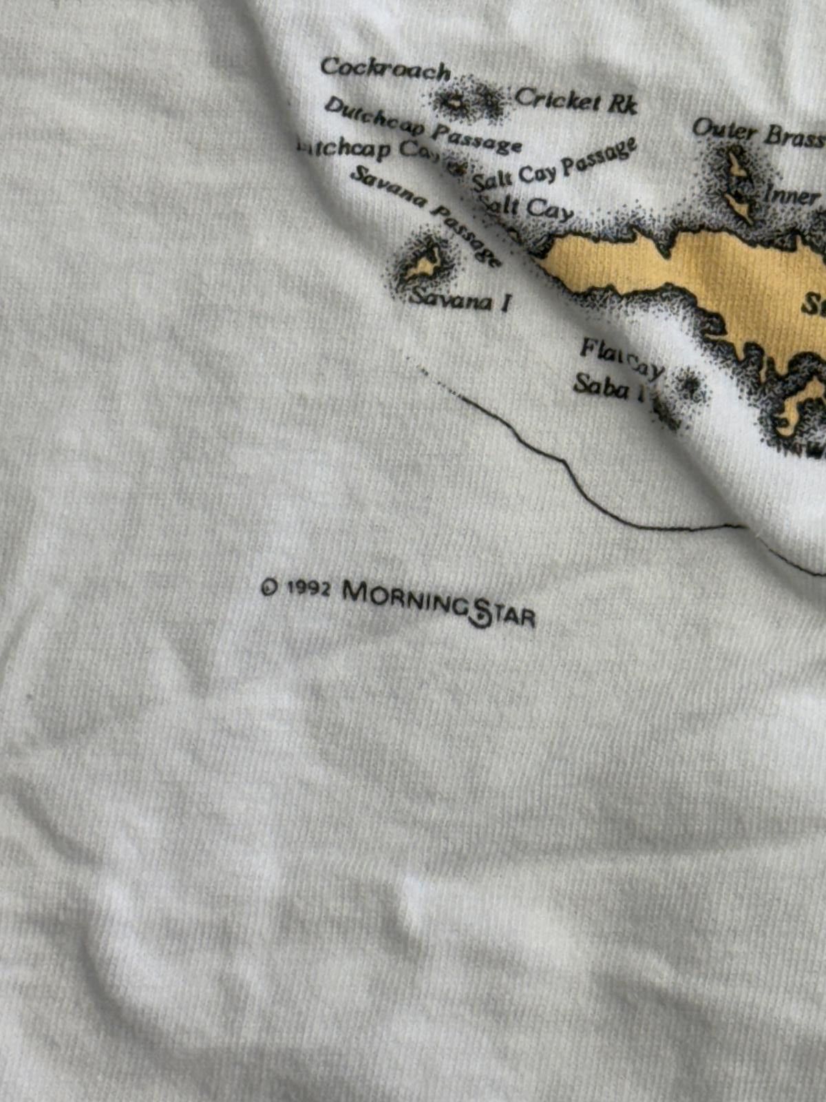 Designer VTG Sailing T-shirt St. John Virgin Islands Tee 1992 L Size US L / EU 52-54 / 3 - 6 Thumbnail