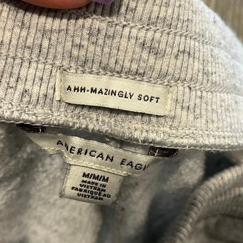 American Eagle Outfitters American Eagle Ahh-mazingly Soft Jogger Pants Grey Size M Size 26" / US 2 / IT 38 - 7 Thumbnail