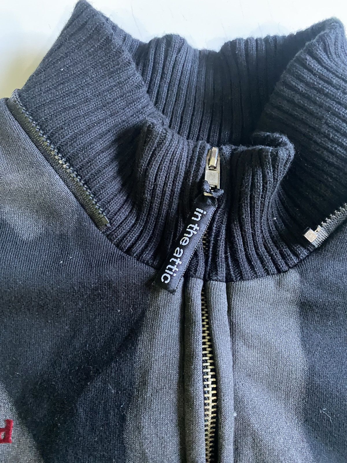 In The Attic Vintage In the Attic Dept Never mind zip up Sweaters Size US M / EU 48-50 / 2 - 6 Thumbnail