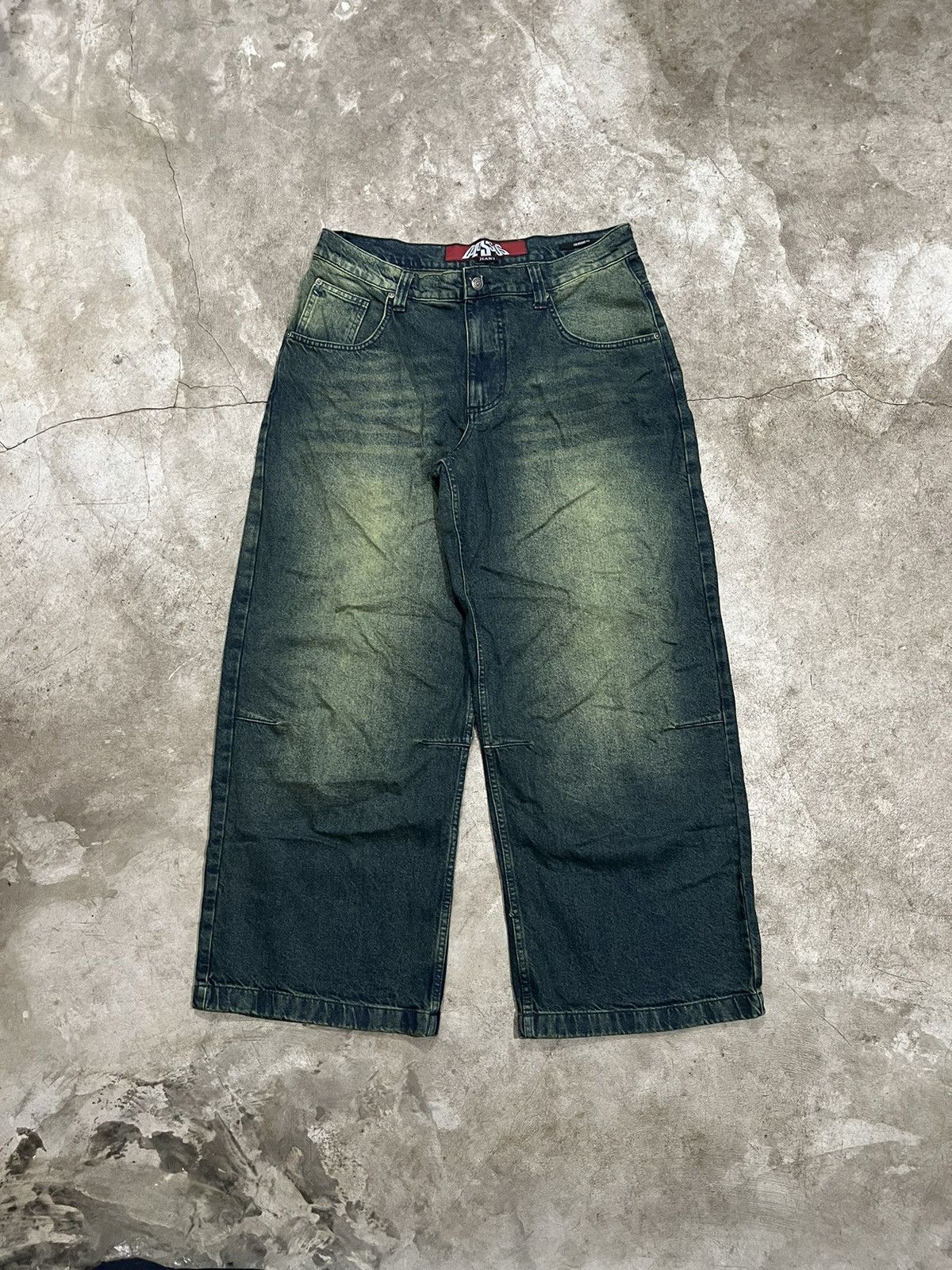 Jaded London Washed black razor Jean | Grailed