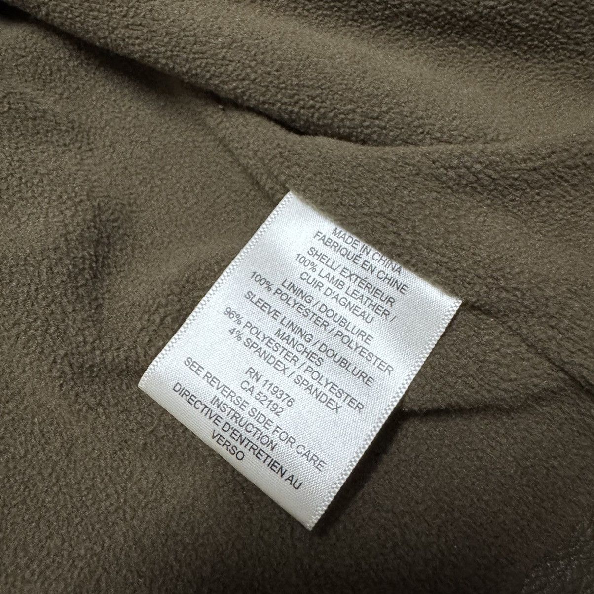 Helmut Lang Helmut Lang Leather Biker Jacket Green Washed Size M / US 6-8 / IT 42-44 - 19 Thumbnail