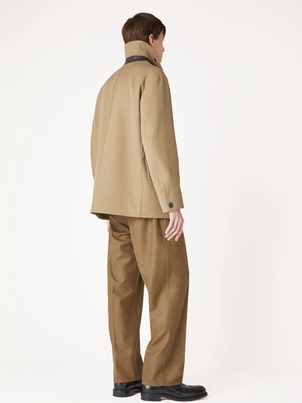 Loro Piana o1w1db10725 FAO3074 Barth Caban Coat in Beige Size US L / EU 52-54 / 3 - 4 Thumbnail