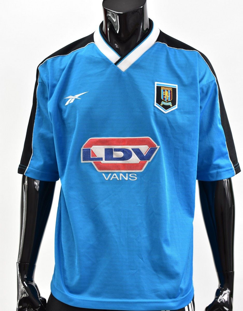 Reebok 1998-2000 Reebok Aston Villa AWAY Shirt SIZE L Size US L / EU 52-54 / 3 - 1 Thumbnail
