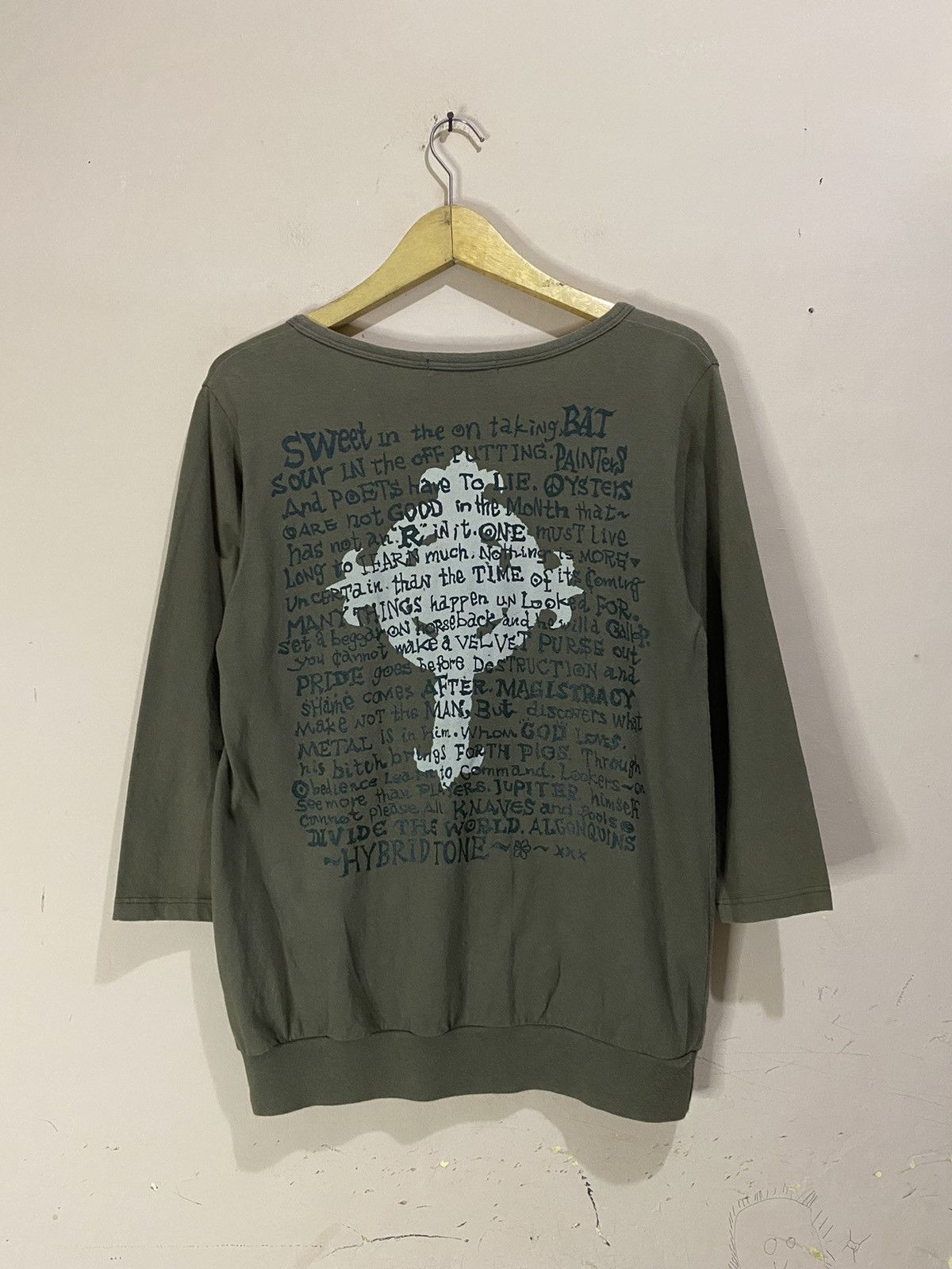 If Six Was Nine × Japanese Brand × Le Grande Bleu (L.G.B.) Y2K Algonquins Japan Cardigan Punk Style Size ONE SIZE - 1 Thumbnail