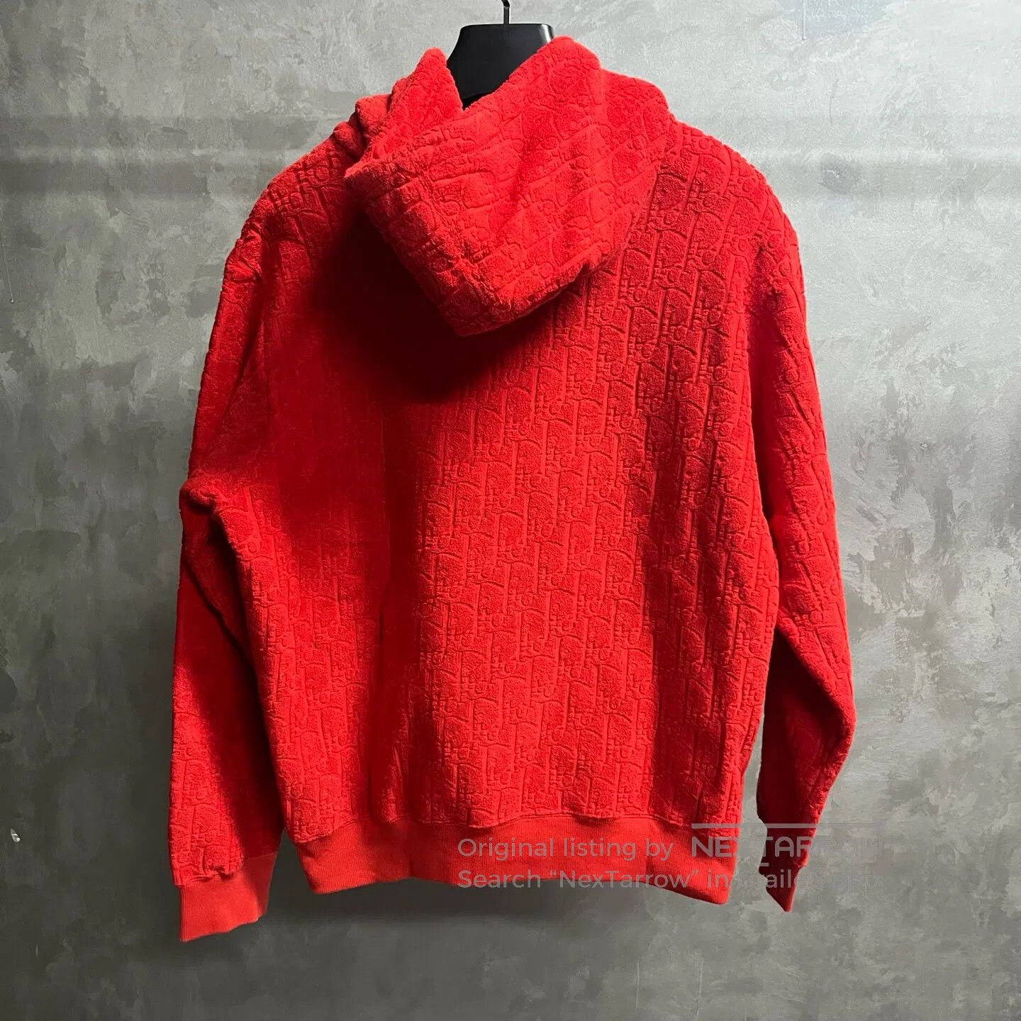 Dior Dior Cotton fleece-printed hooded long-sleeved loose-fitti Size L / US 10 / IT 46 - 5 Thumbnail