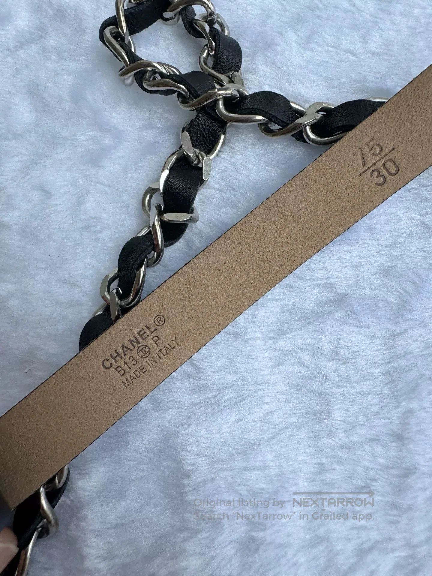 Chanel Chanel Black Chain Belt. Size ONE SIZE - 6 Thumbnail