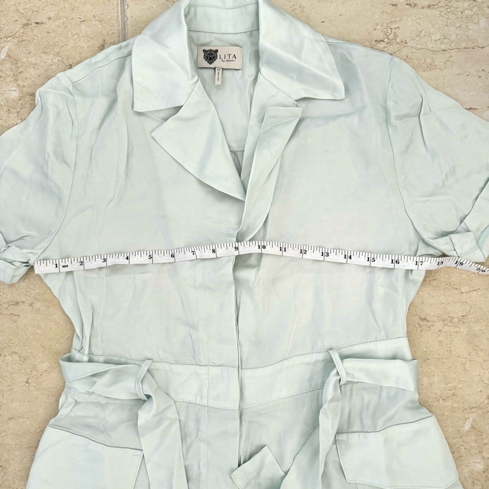 Other NWOT! LITA By Ciara Jumpsuit, Light Blue, Size XS Size 26" / US 2 / IT 38 - 5 Thumbnail