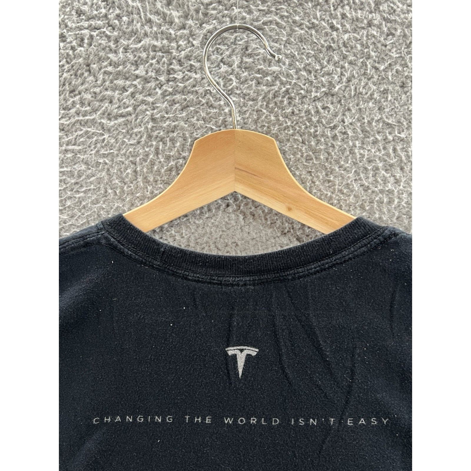 Other Tesla Sexy Changing The World Isn’t Easy 2XL Black T-Shirt Size US XXL / EU 58 / 5 - 4 Thumbnail