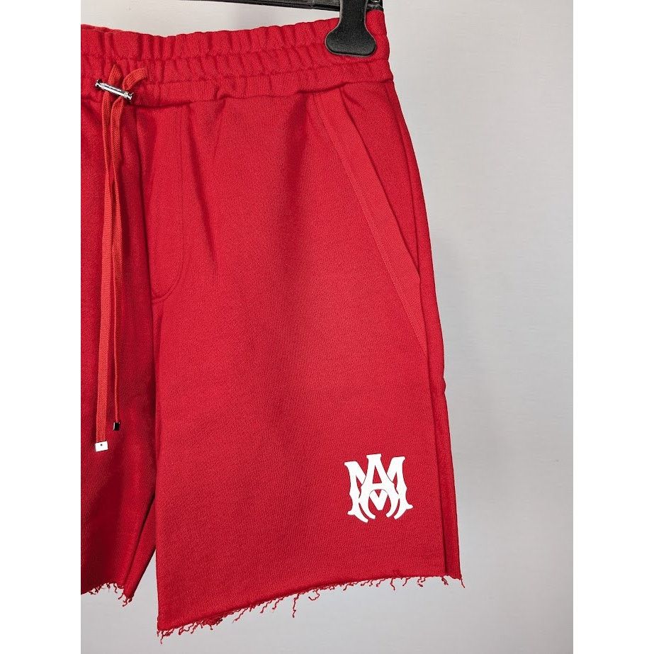 Amiri o1rshd1 MA Logo Short in Red Size US 34 / EU 50 - 4 Thumbnail