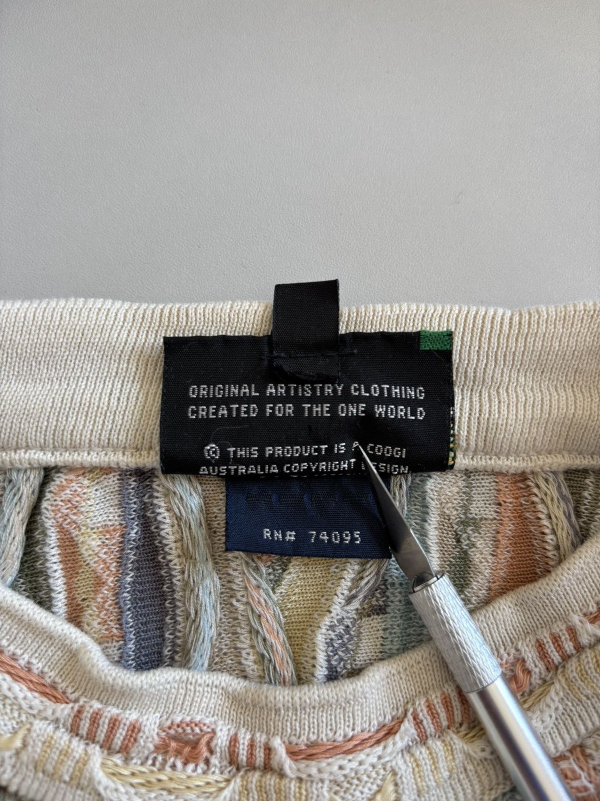 Coogi Coogi Vintage Pastel 3D Knit Sweater Women’s S 100% cotton Size S / US 4 / IT 40 - 10 Thumbnail