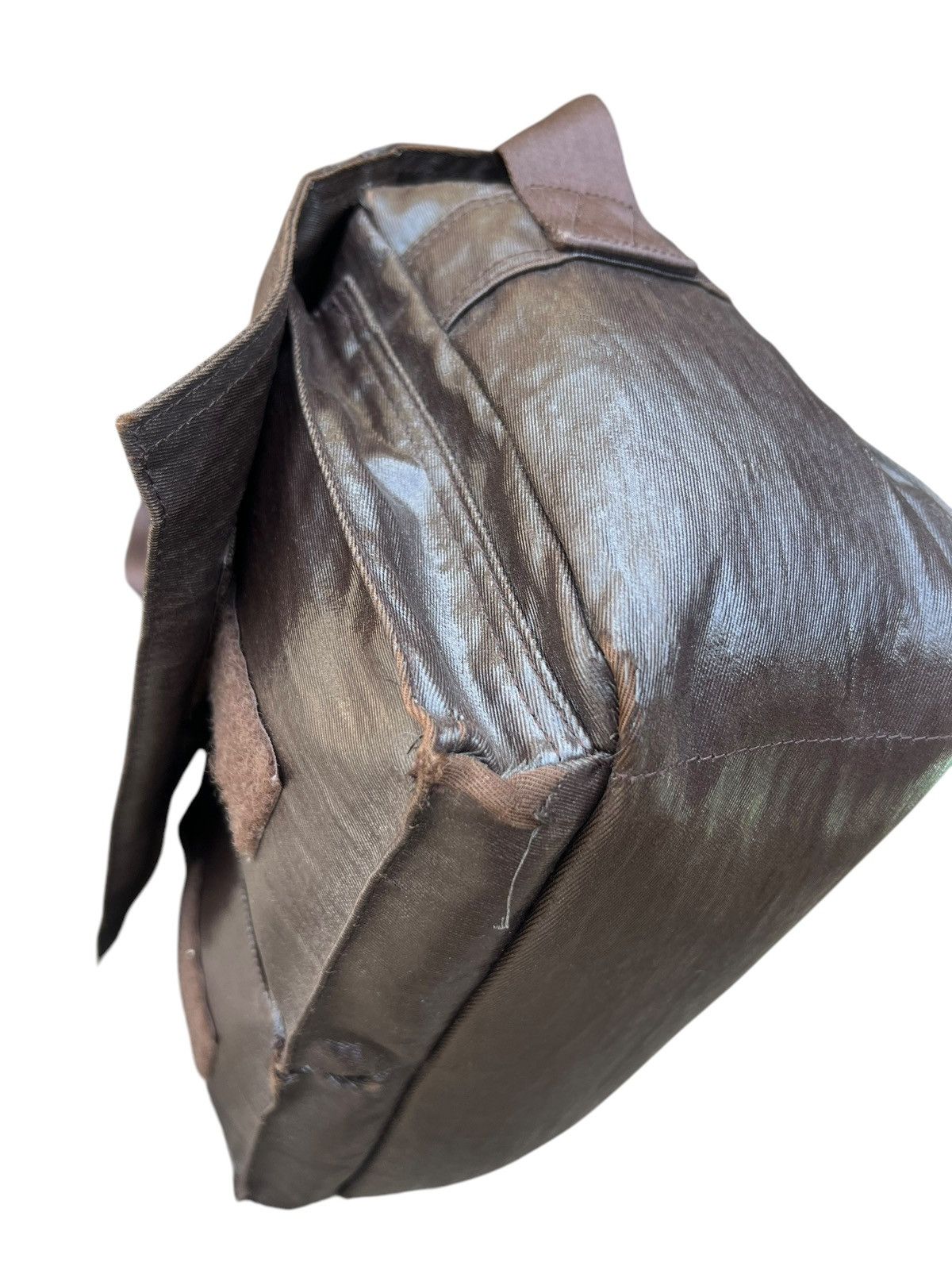 Porter Vintage Porter Yoshida Distressed Coated Messenger Bag Size ONE SIZE - 13 Thumbnail