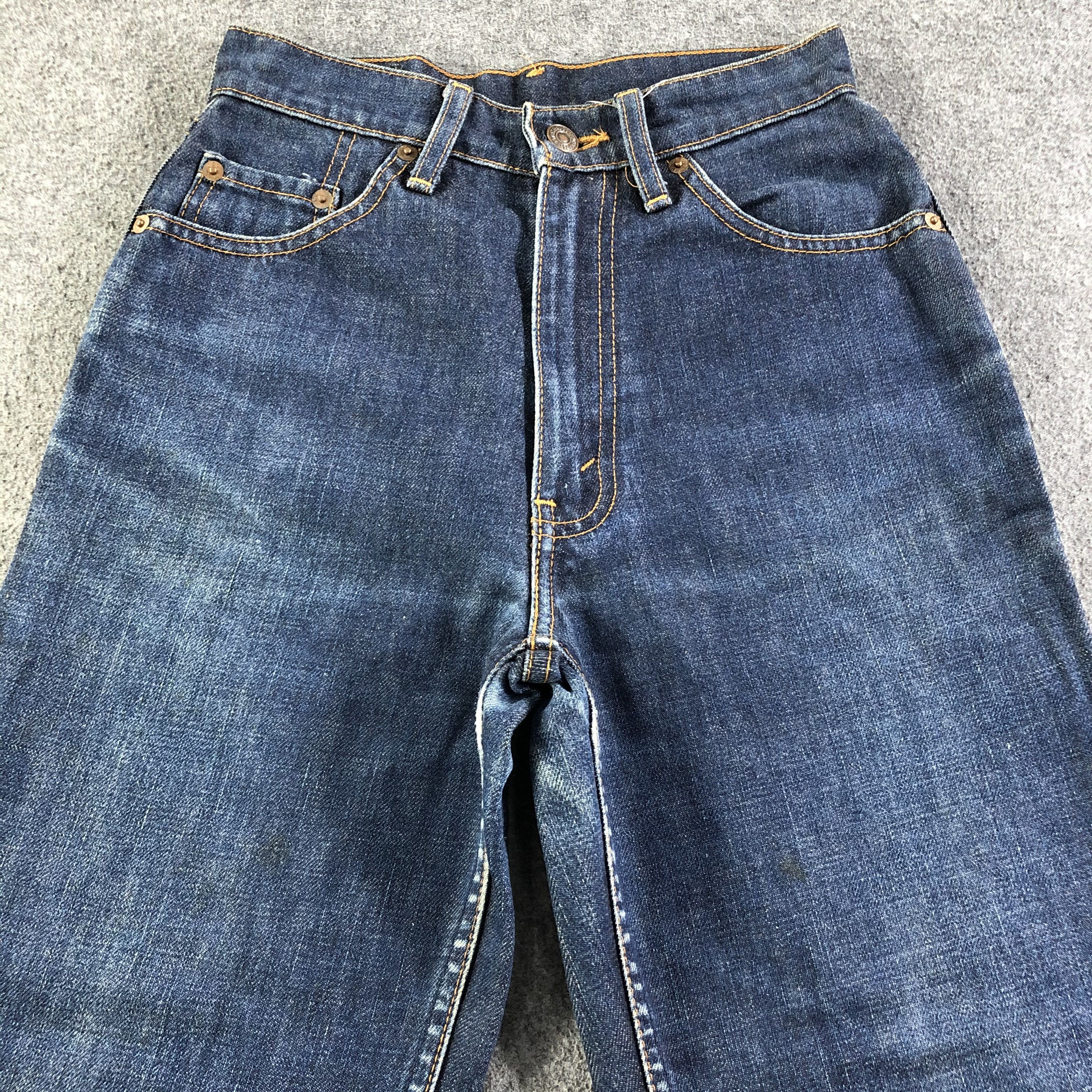 Levi's Vintage Blue Wash Levis 519 Jeans-J2731 Size 25" / US 0 / IT 36 - 3 Thumbnail