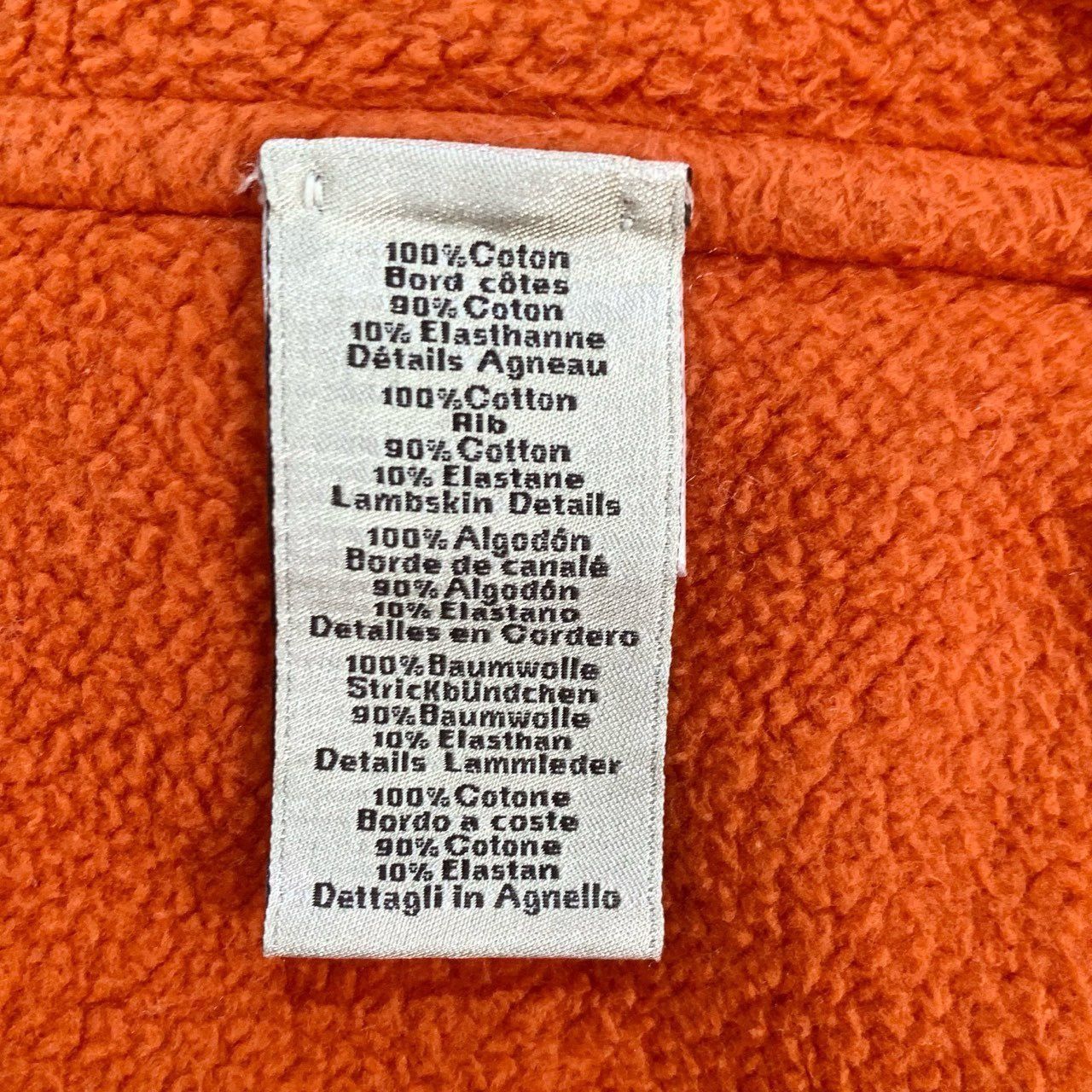 Hermes Hermès Orange Cotton Sweatshirt With Leather Robot Appliqué Size US L / EU 52-54 / 3 - 5 Thumbnail