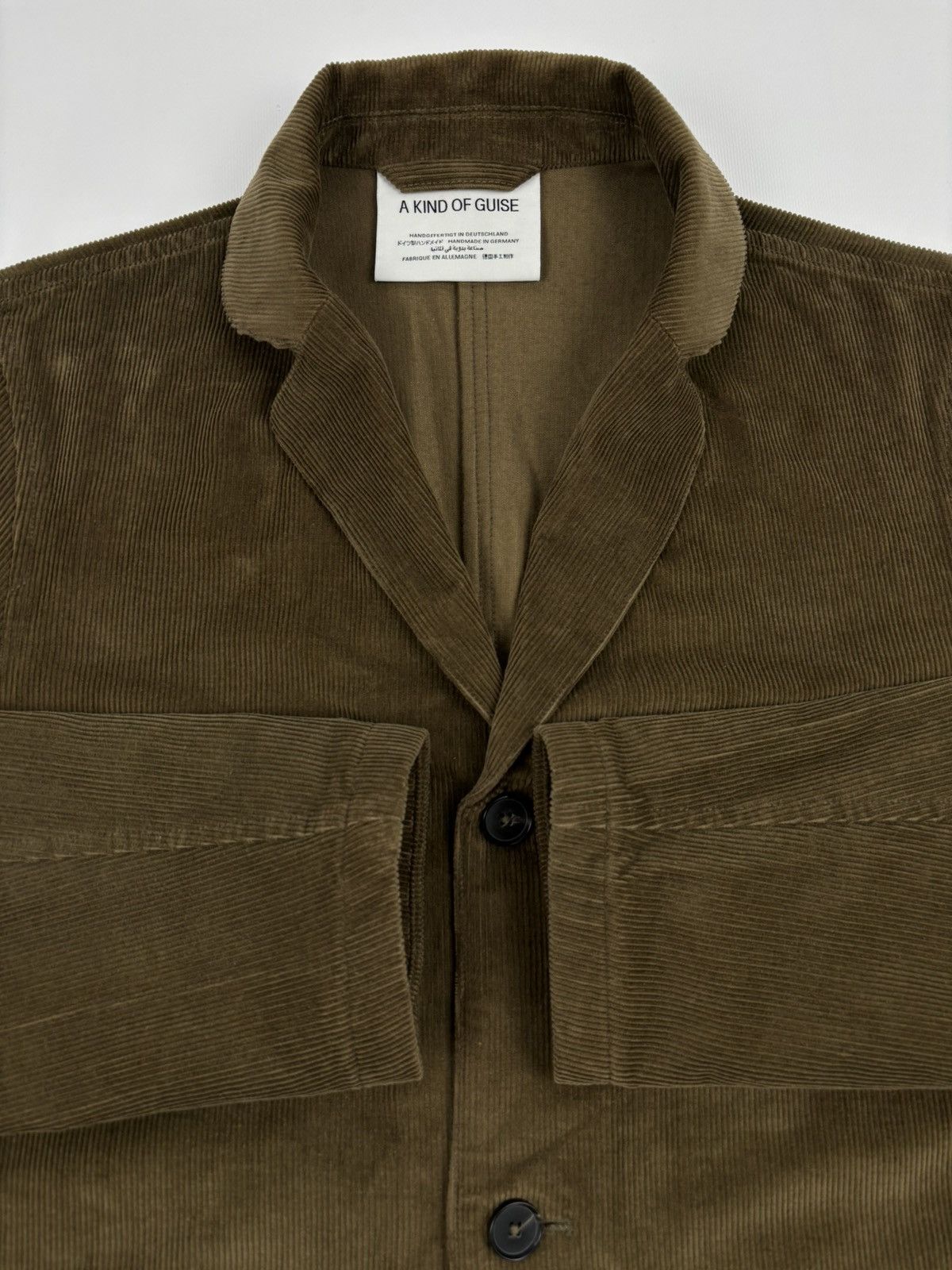 A Kind Of Guise Сorduroy Buttons 3-Pocket Jetmir Jacket Sport Coat Blazer Bomber S-M Size US M / EU 48-50 / 2 - 14 Thumbnail