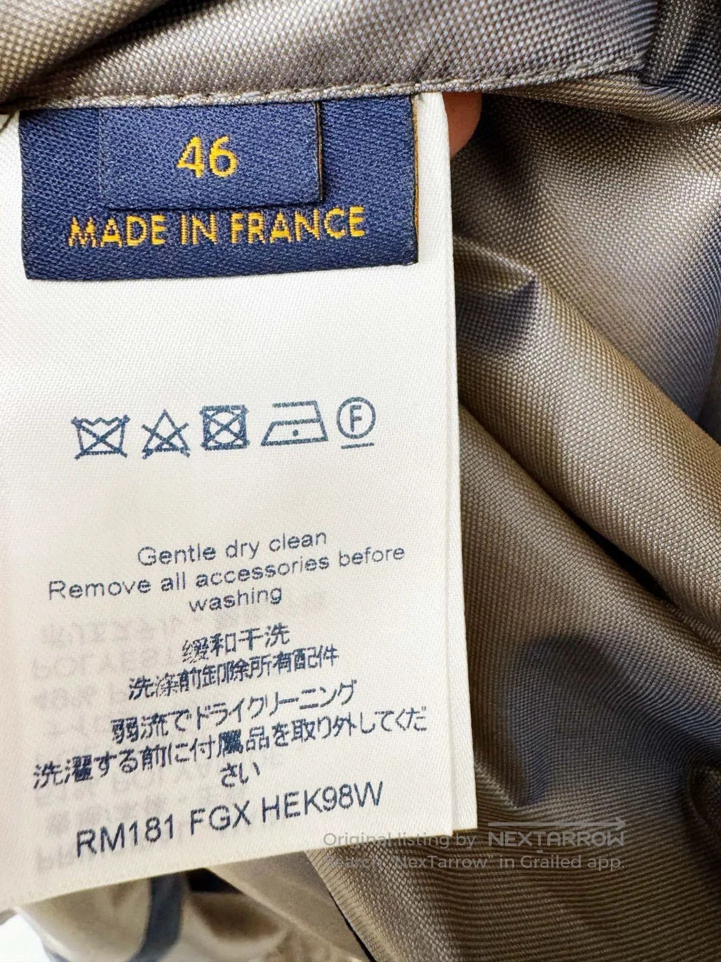 Louis Vuitton Louis Vuitton jacket 46. Size US XXL / EU 58 / 5 - 6 Thumbnail