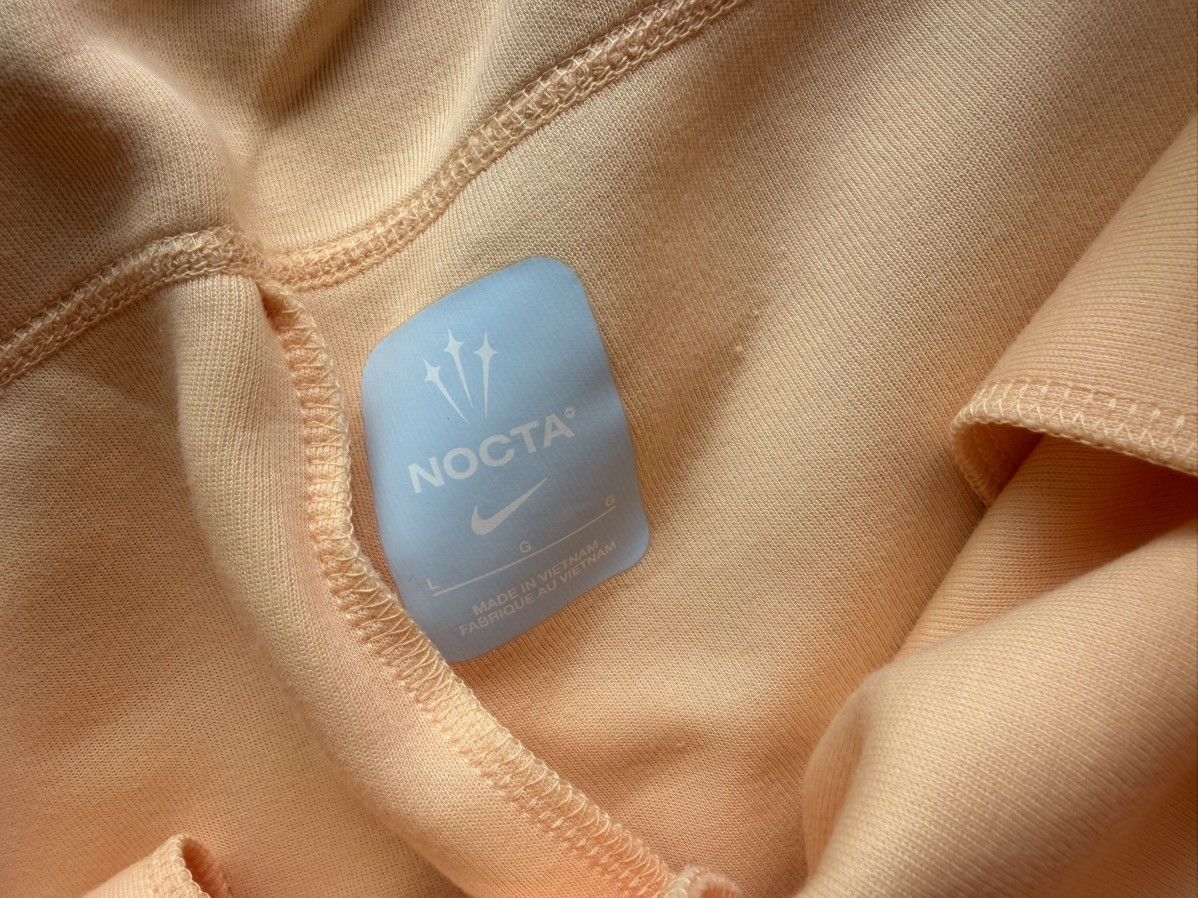 NOCTA × Nike LARGE Nike NOCTA Tech Fleece Open Hem Sweatpants Ice Peach Size US 34 / EU 50 - 4 Thumbnail