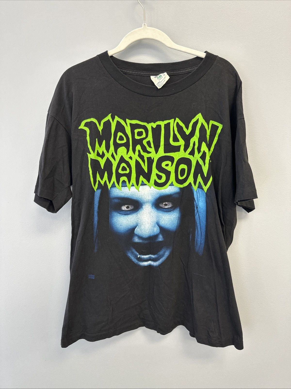 Band Tees Vintage Marilyn Manson tee Size US XL / EU 56 / 4 - 1 Thumbnail