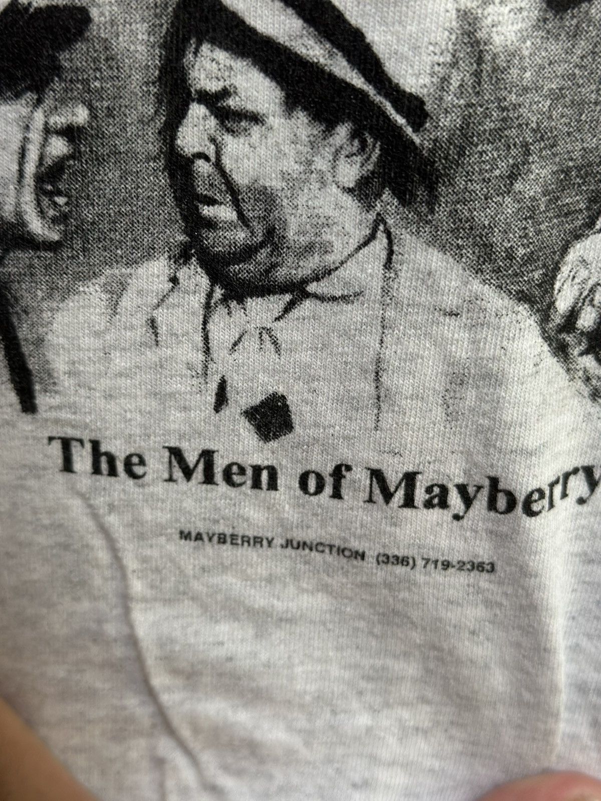 Vintage Vintage The Men Of Mayberry Faded Tee Size US XL / EU 56 / 4 - 3 Thumbnail