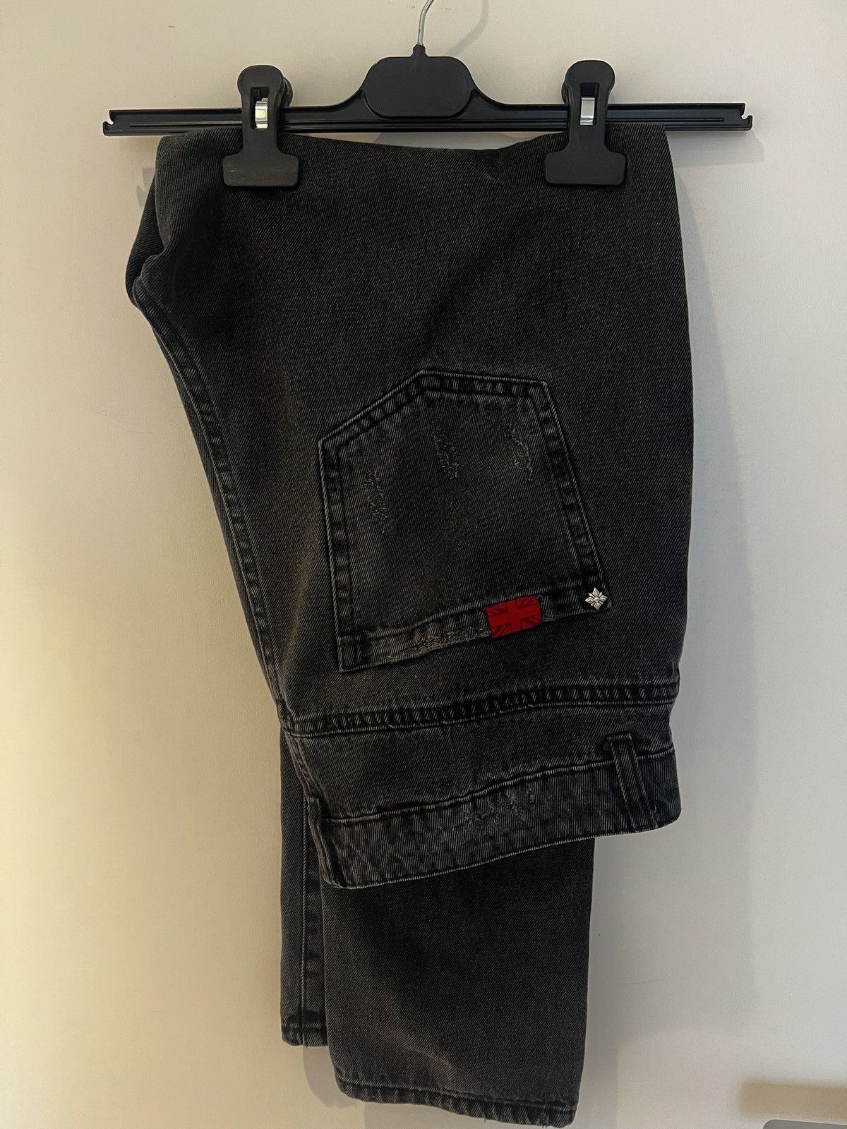 John Richmond John Richmond “It’s Only Rock N Roll” BlackDistressedJeans34 Size US 34 / EU 50 - 4 Thumbnail