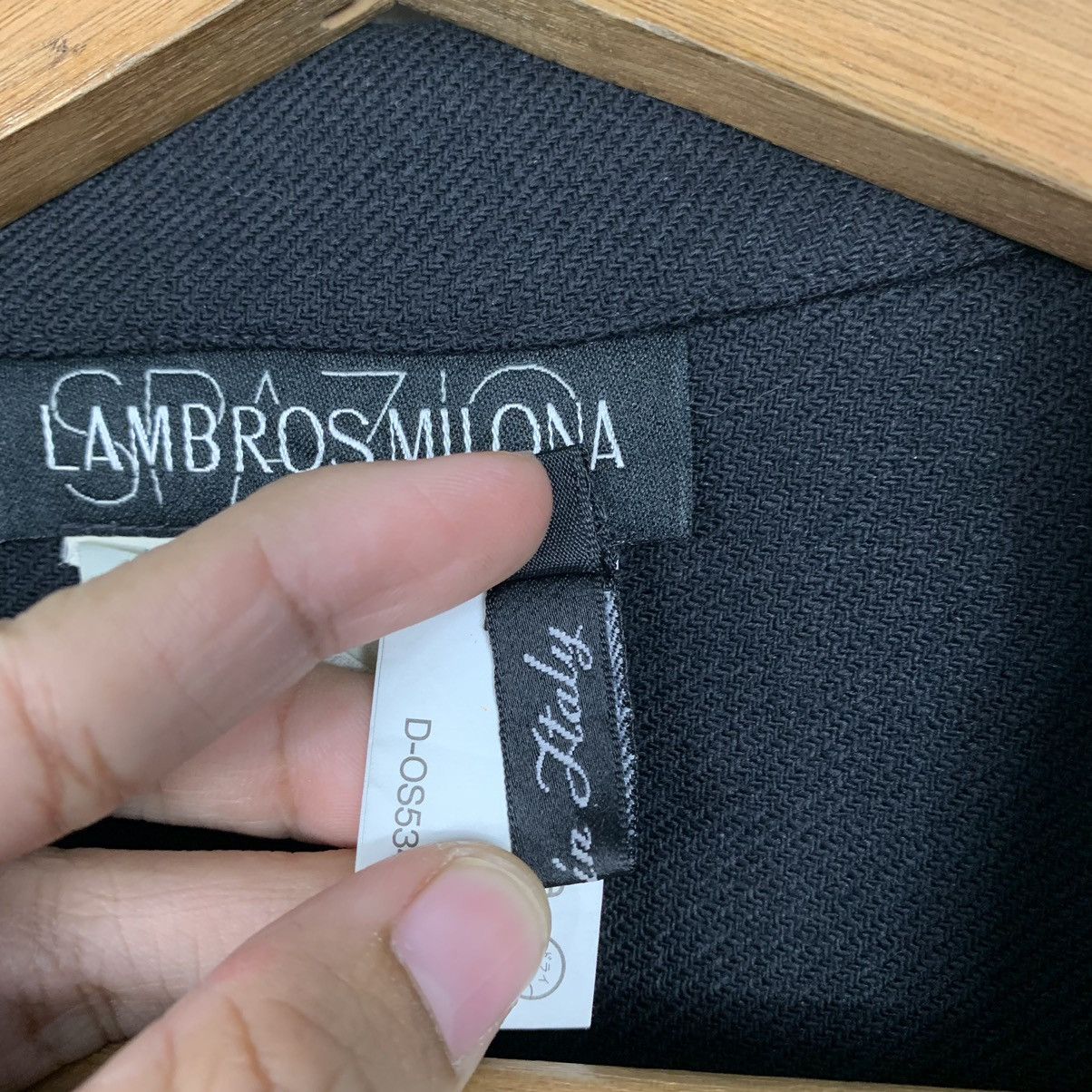 Japanese Brand Lambros Milona Coat Made In Italy Size M / US 6-8 / IT 42-44 - 17 Thumbnail