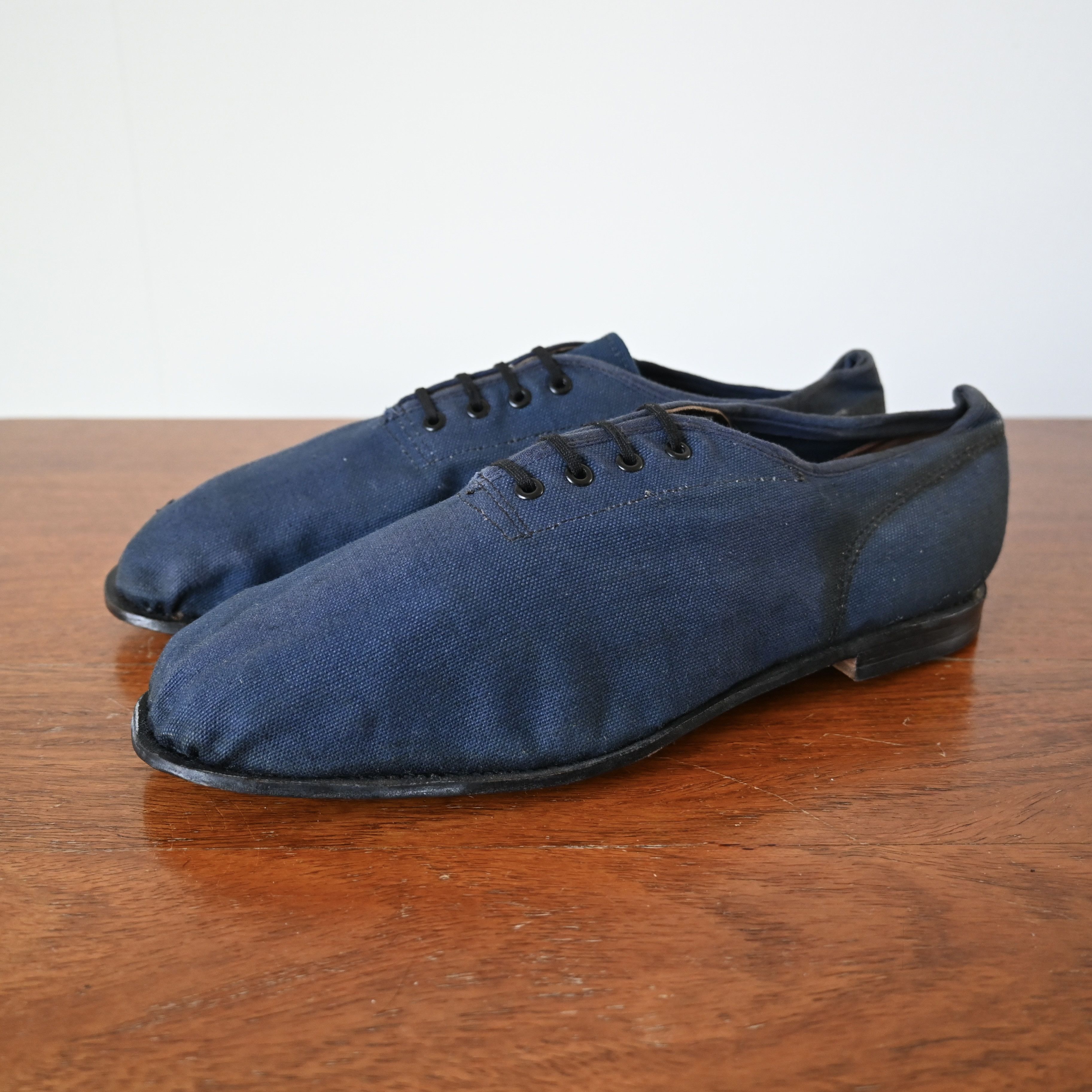 Vintage DEADSTOCK, 1920s-30s Swedish Military "gym trainer", 43 Size US 9.5 / EU 42-43 - 1 Thumbnail