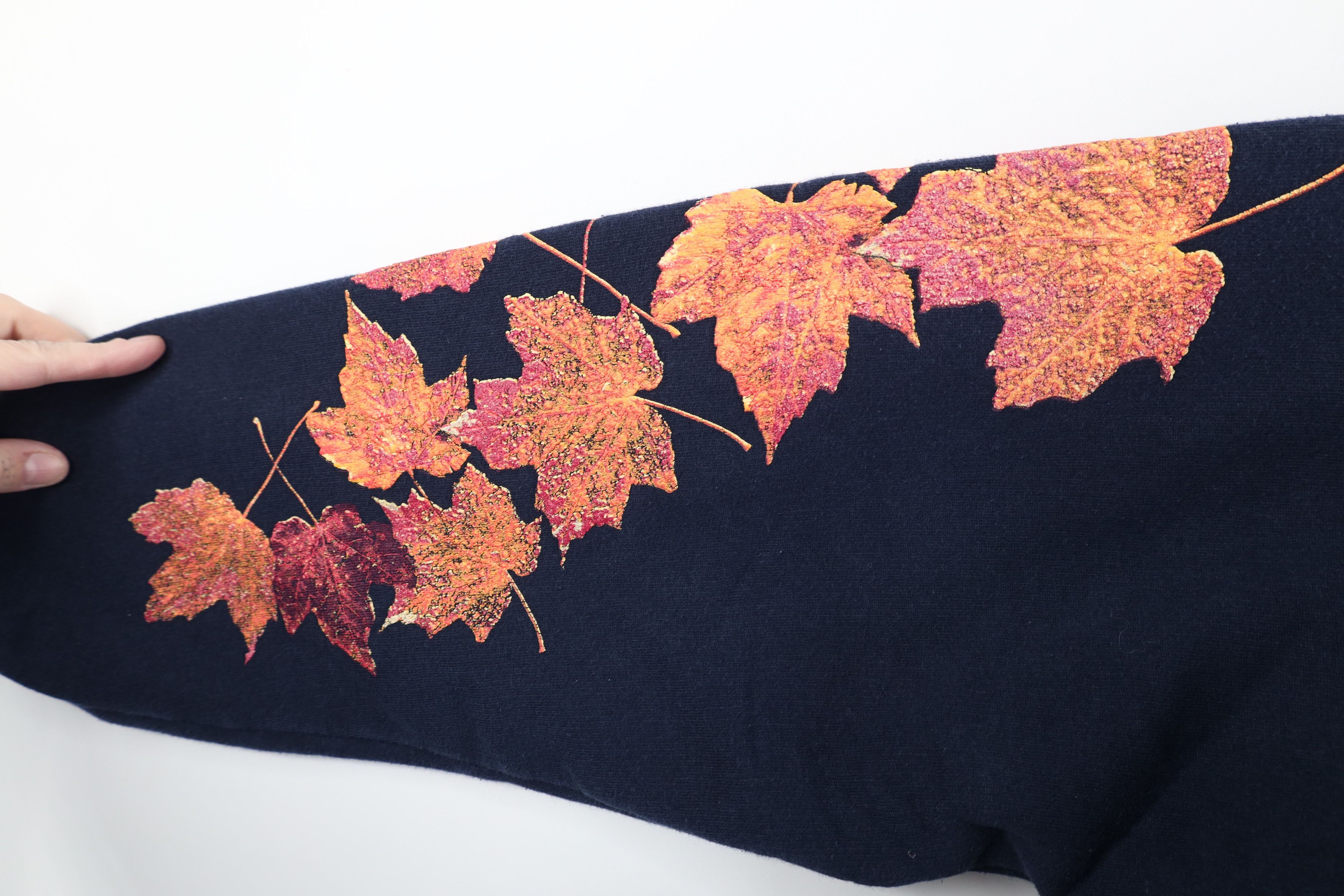Vintage Vintage 90s Art Unlimited Print Turtleneck Sweatshirt USA Size L / US 10 / IT 46 - 6 Thumbnail