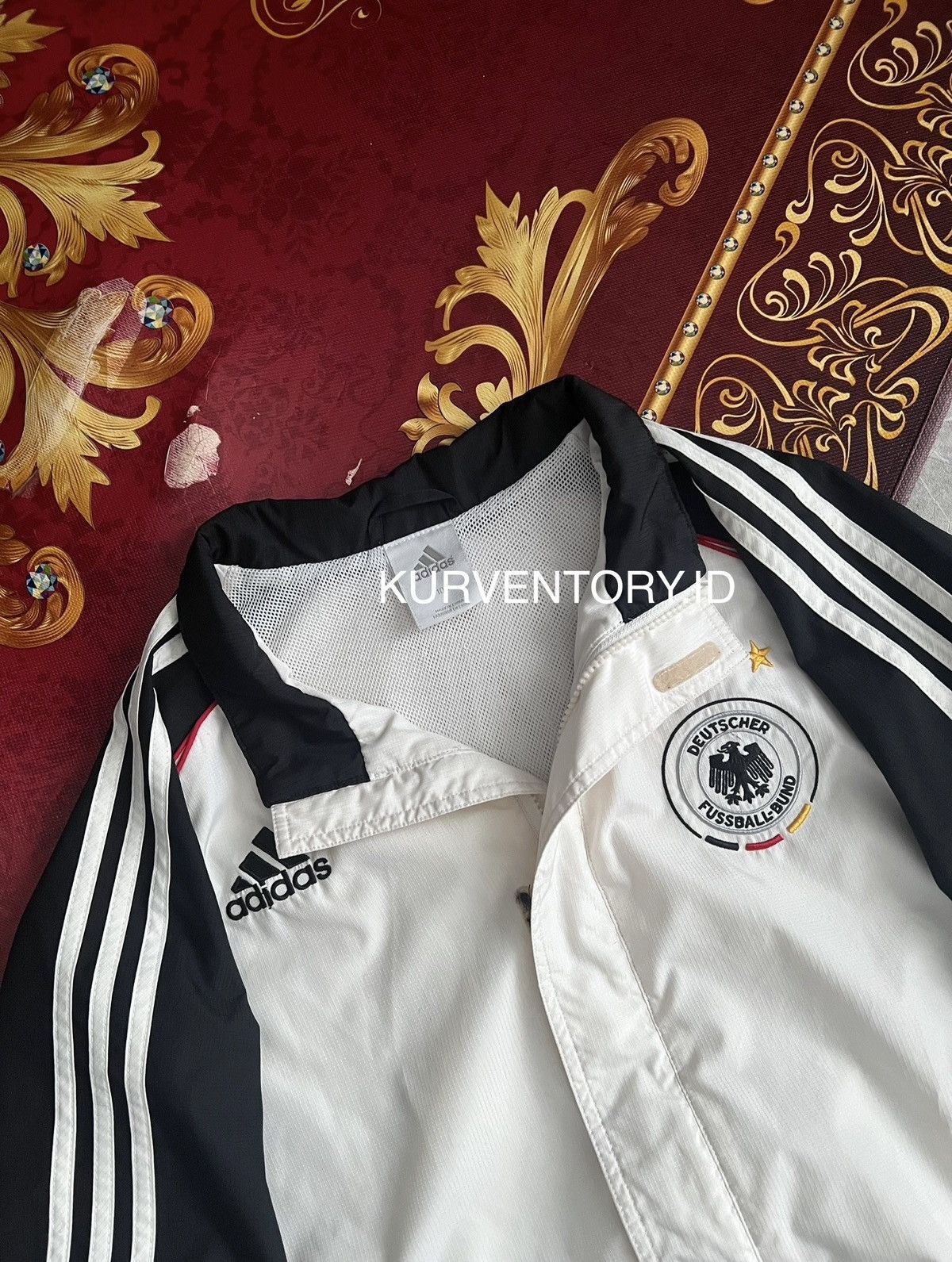 Adidas × Vintage (SOLD OUT) Vintage Adidas Germany Windbreaker Jacket Size US L / EU 52-54 / 3 - 3 Thumbnail