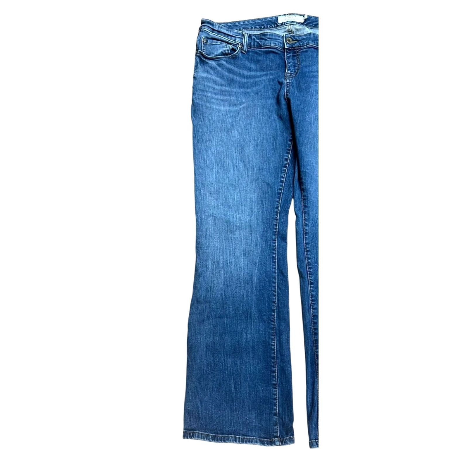 Torrid Torrid Jeans Women 18R Blue Straight Leg Stretch Denim Regular Mid Rise City Bohemian 5-Pocket Size 40" / US 18 - 3 Thumbnail