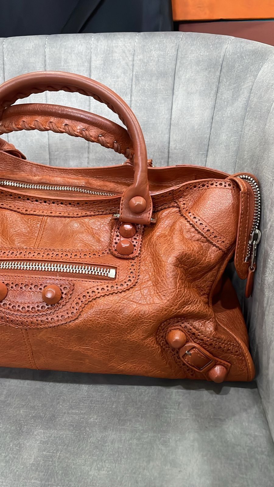 Balenciaga commedesbored Balenciaga Brogues Part-Time Bag - Automne Size ONE SIZE - 2 Thumbnail