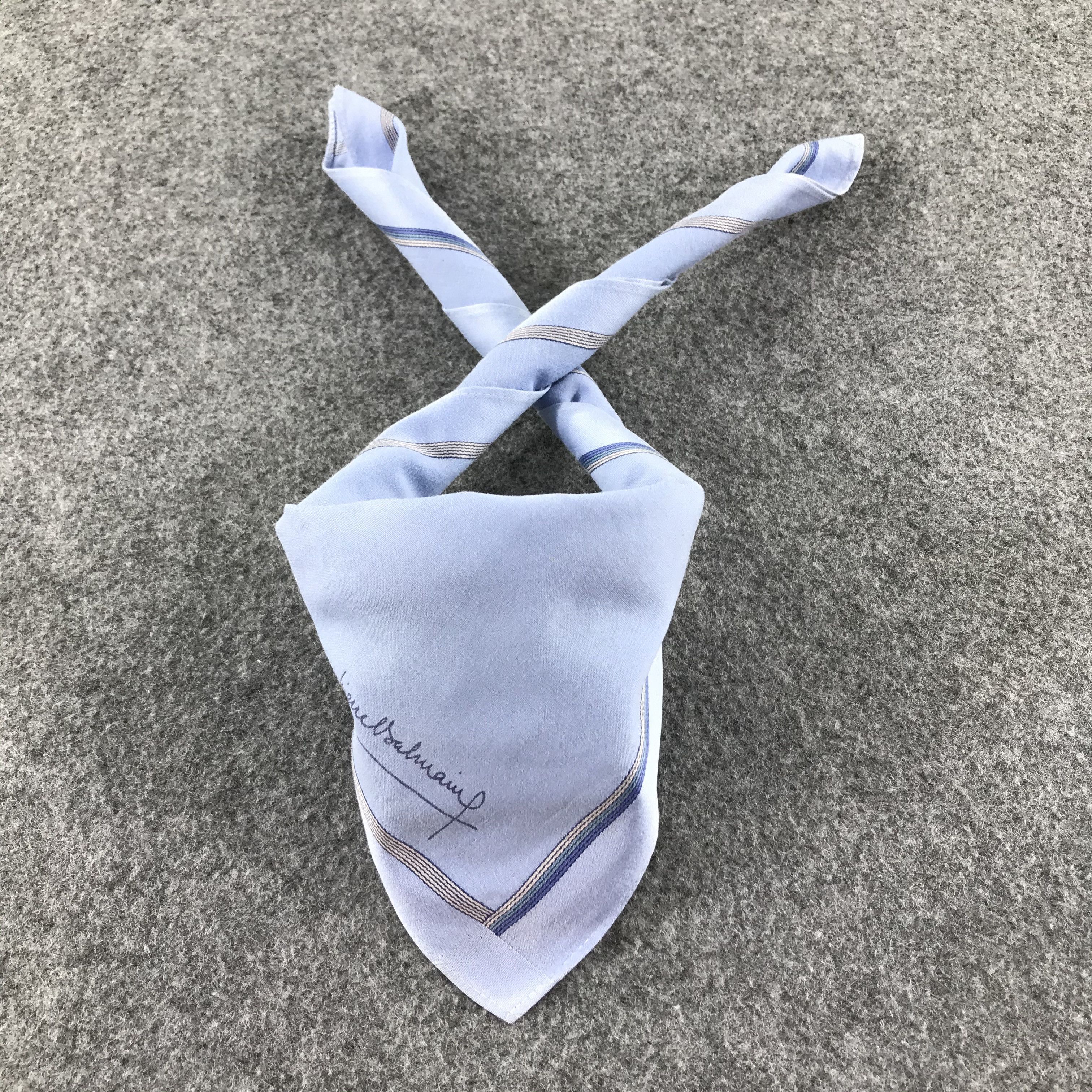 Pierre Balmain × Vintage Pierre Balmain Handkerchief Neckerchief Bandana H102 Size ONE SIZE - 1 Thumbnail