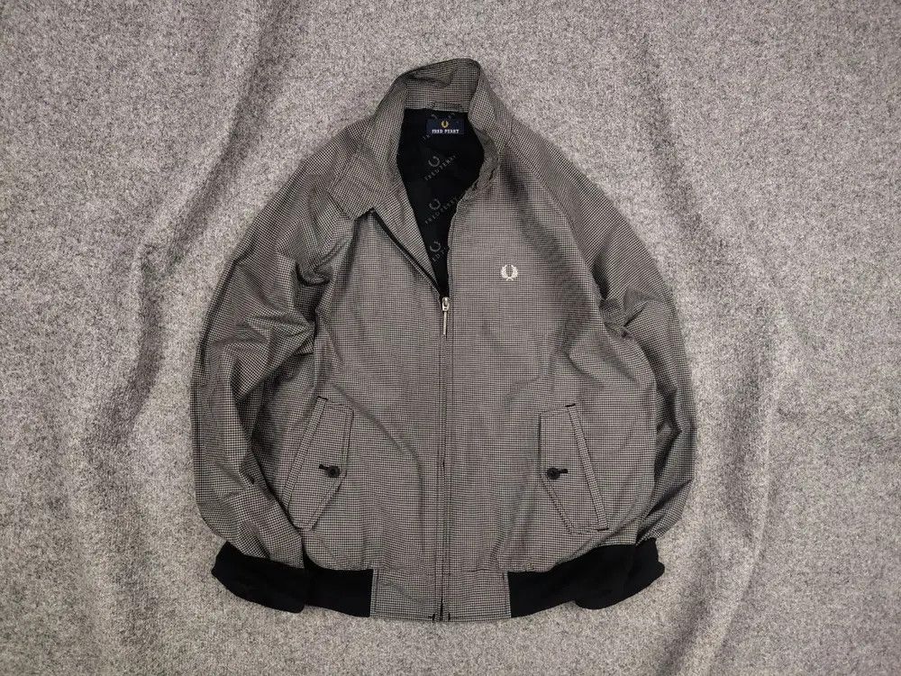 Fred Perry Vintage Fred Perry Light Classic Cotton chek Bomber jacket Size US M / EU 48-50 / 2 - 1 Thumbnail