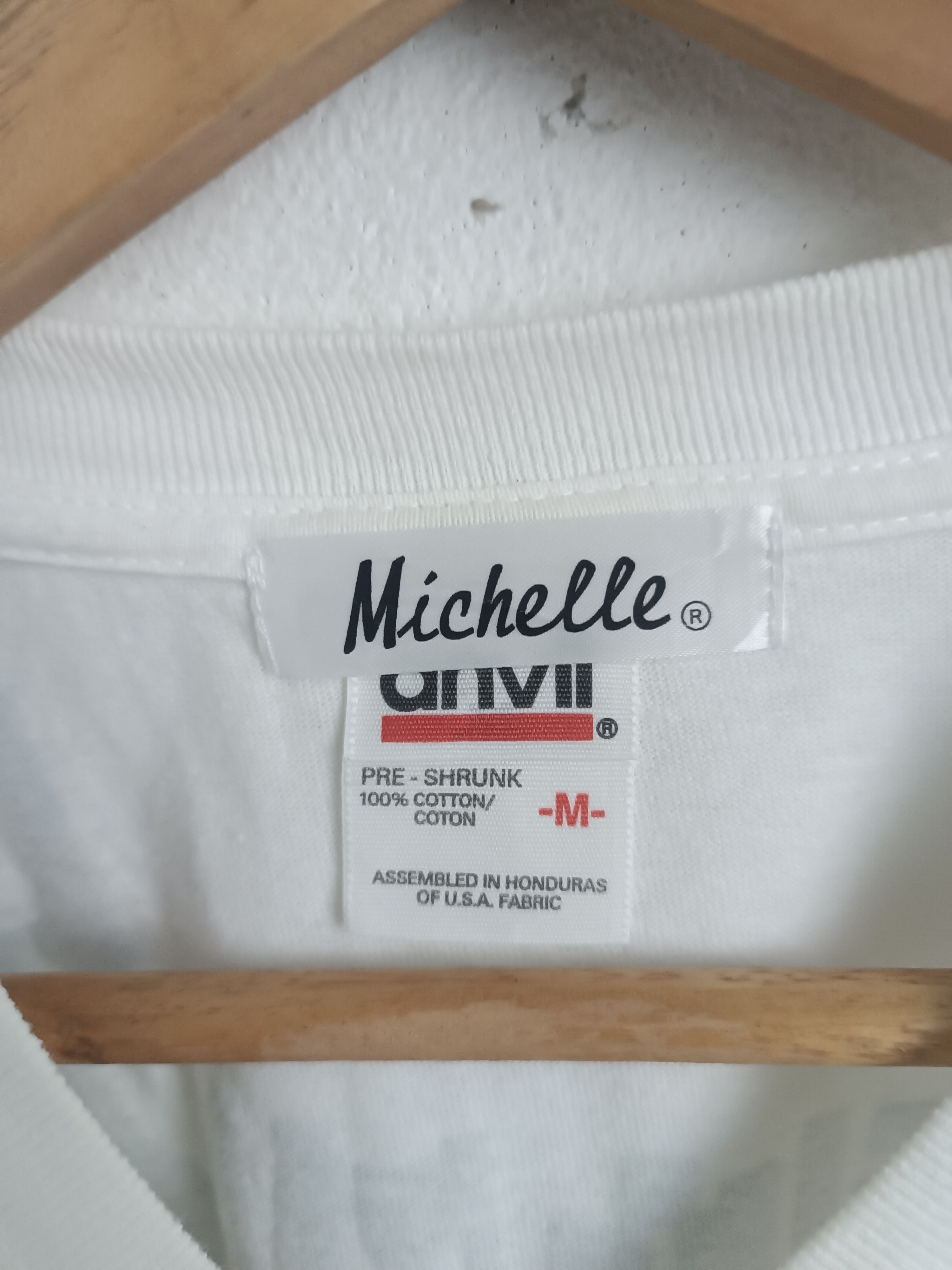 Vintage VINTAGE 2003 THEE MICHELLE GUN ELEPHANT TOUR Ts ROSSO HIATUS Size US M / EU 48-50 / 2 - 10 Thumbnail