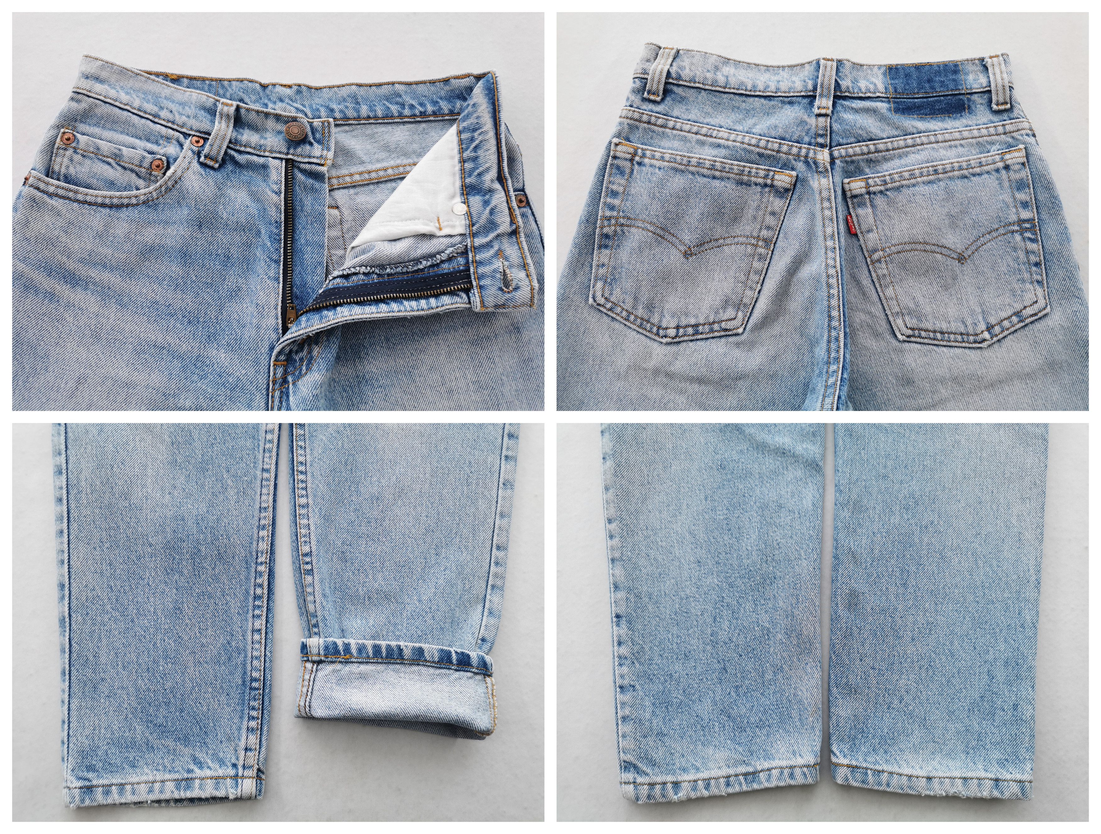 Levi's Distressed Vintage 90s Levis Lot 525 Denim Made In USA Size US 28 / EU 44 - 8 Thumbnail